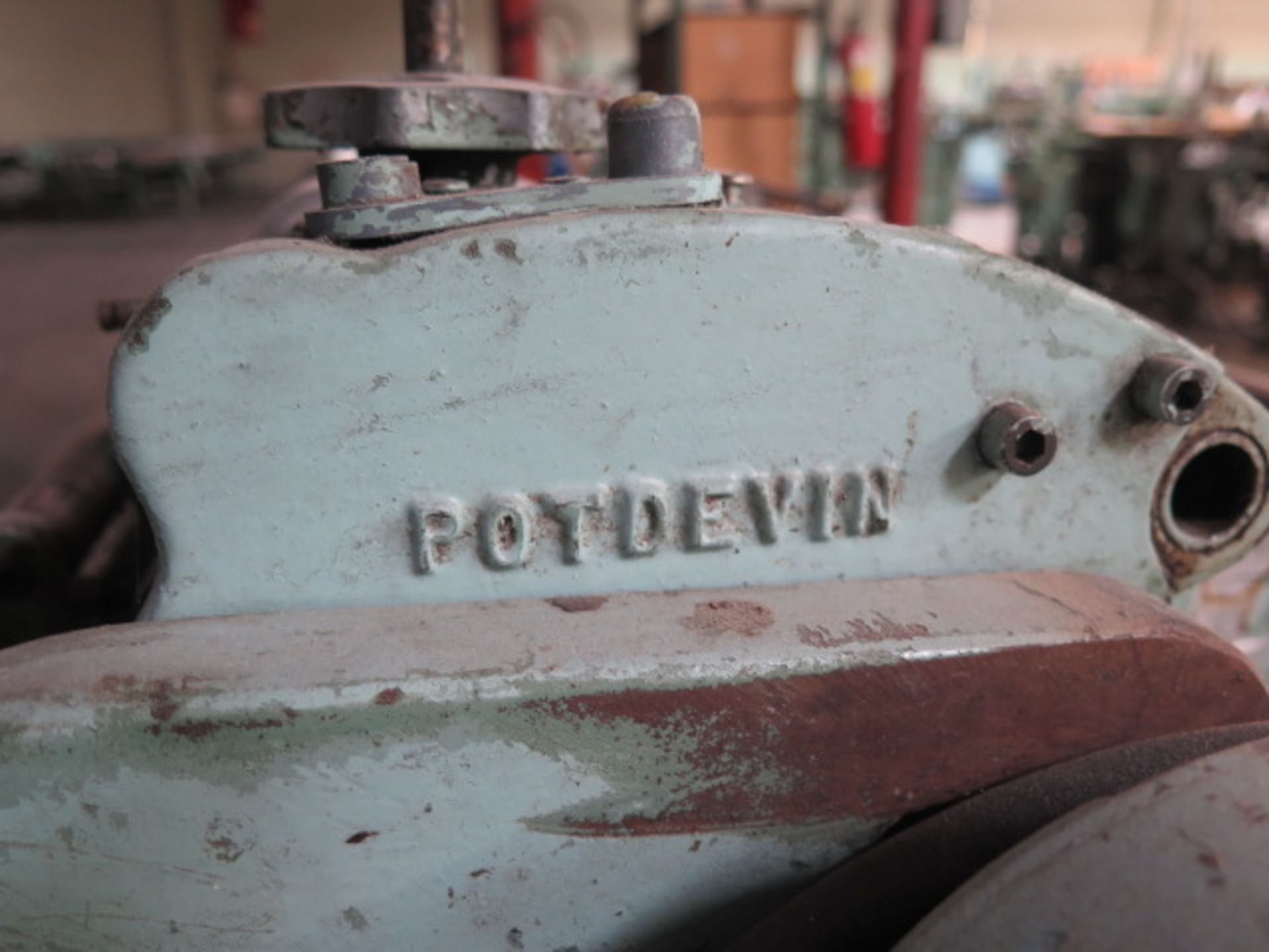 Potdevin mdl. MO-59 4” Roll Gluer s/n 155 - Image 3 of 3