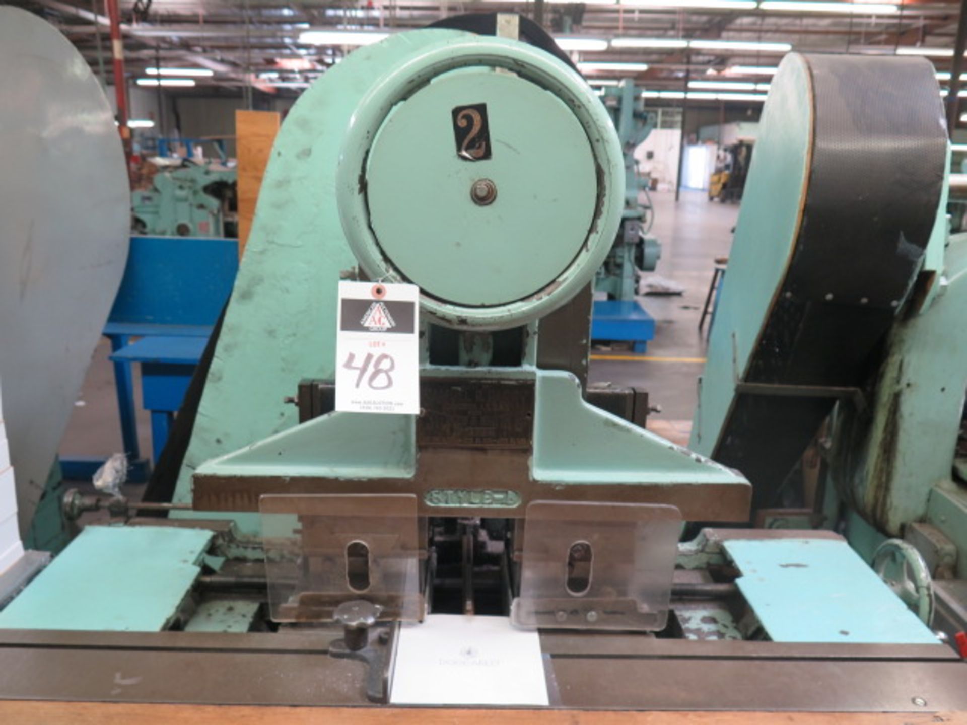 Samuel Perry/ Stokes & Smith Style-B 14” Mitering Machine s/n 1363A - Image 2 of 7