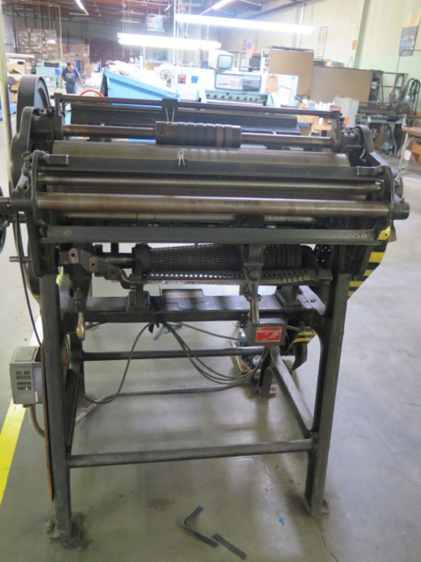 Charles Beck 36” Paper Sheeter s/n 766 w/ Speed Controller - Image 3 of 8