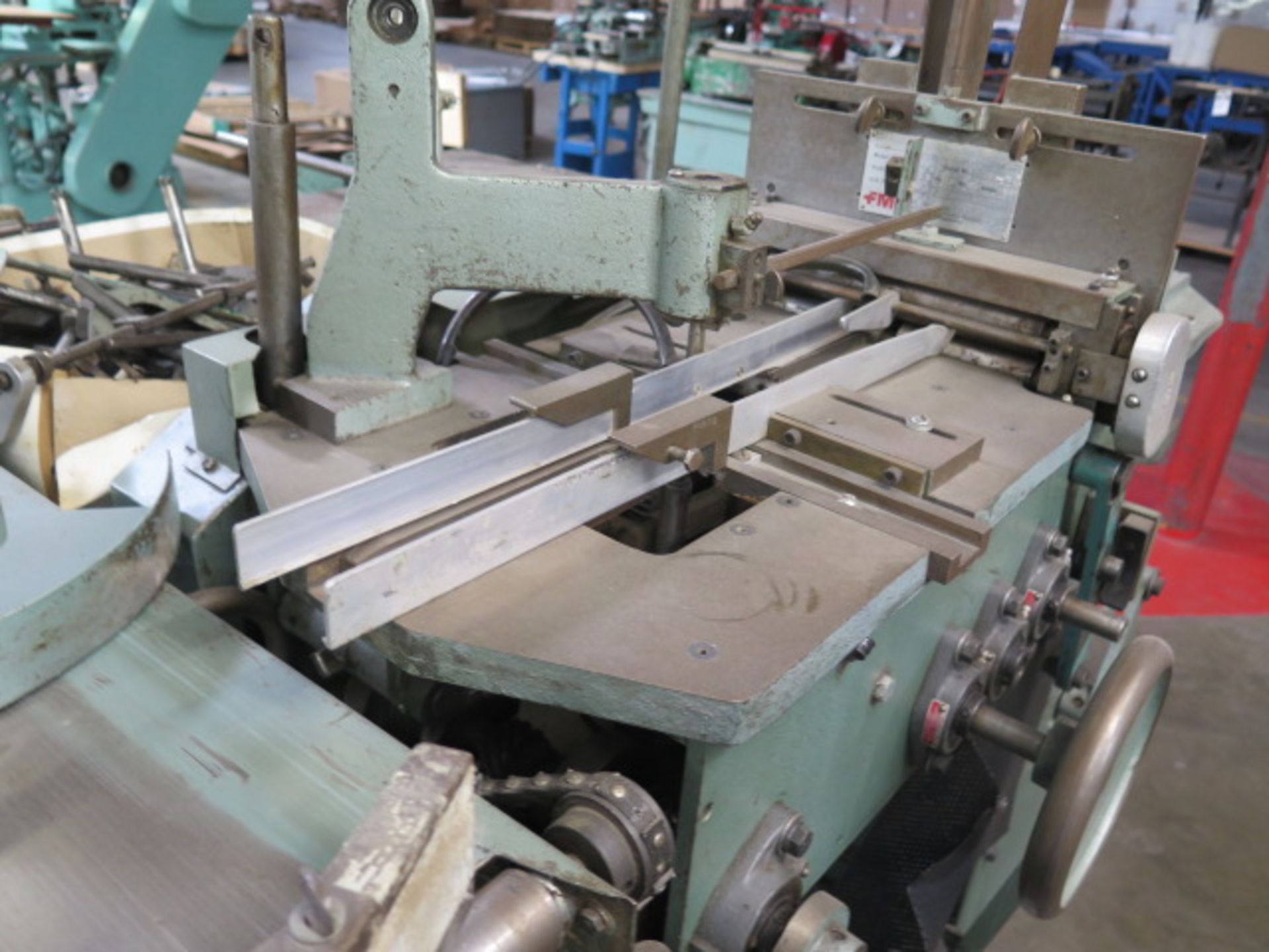 Box Line #9 : FMC mdl. CB Automatic Flange Bender s/n 323, FMC mdl. 405-C 14” Roll Gluer s/n 2702, - Image 3 of 8