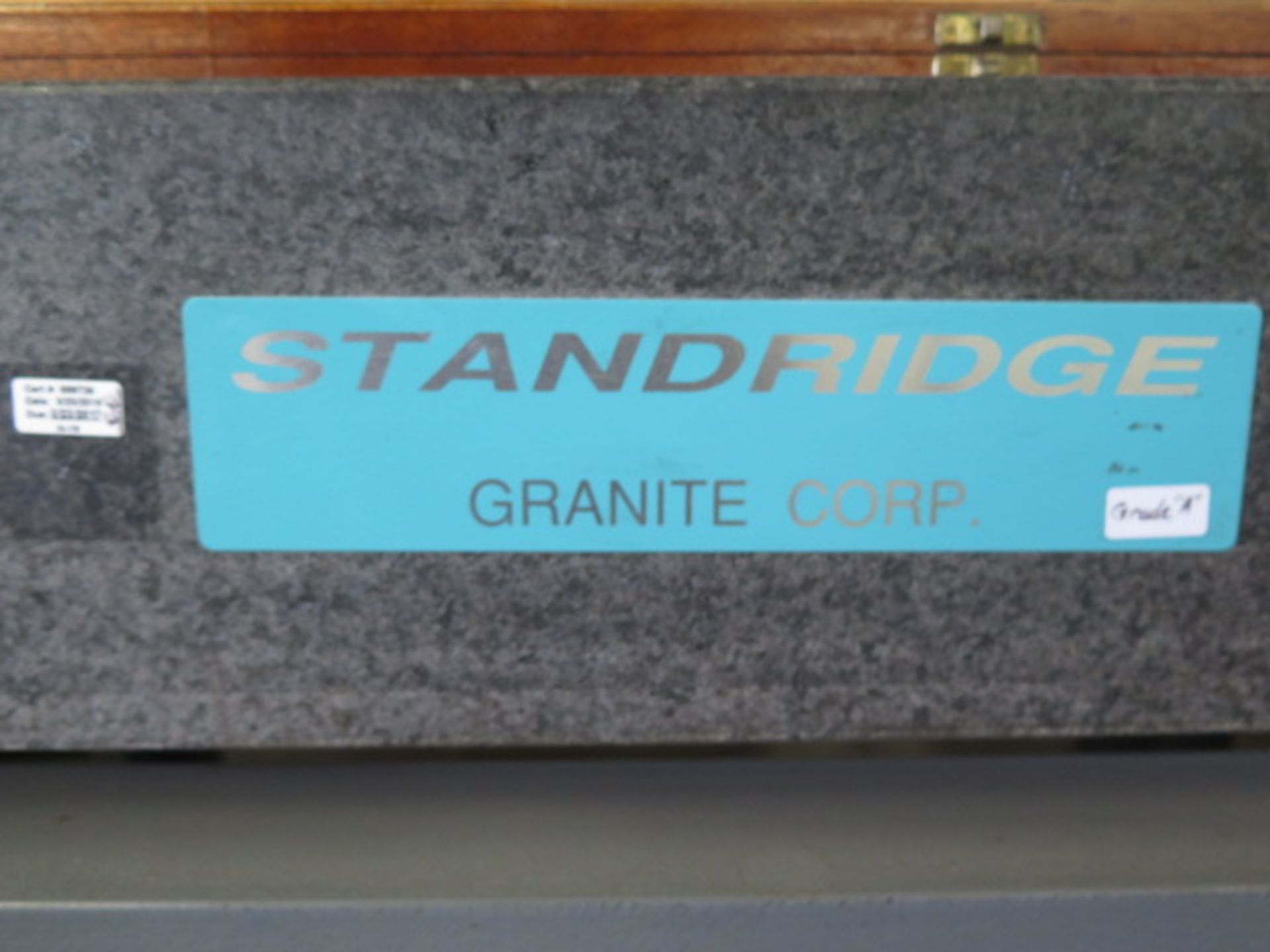 Standridge 36” x 48” x 6” 2-Ledge Granite Surface Plate w/ Stand - Image 2 of 2