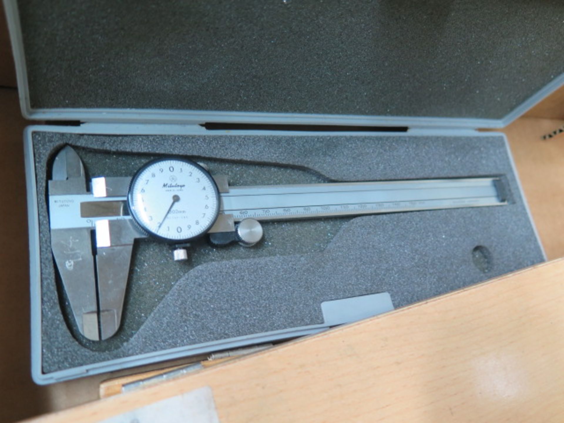 Mitutoyo 150mm Dial Caliper and (2) Vernier Depth Gages - Image 2 of 5
