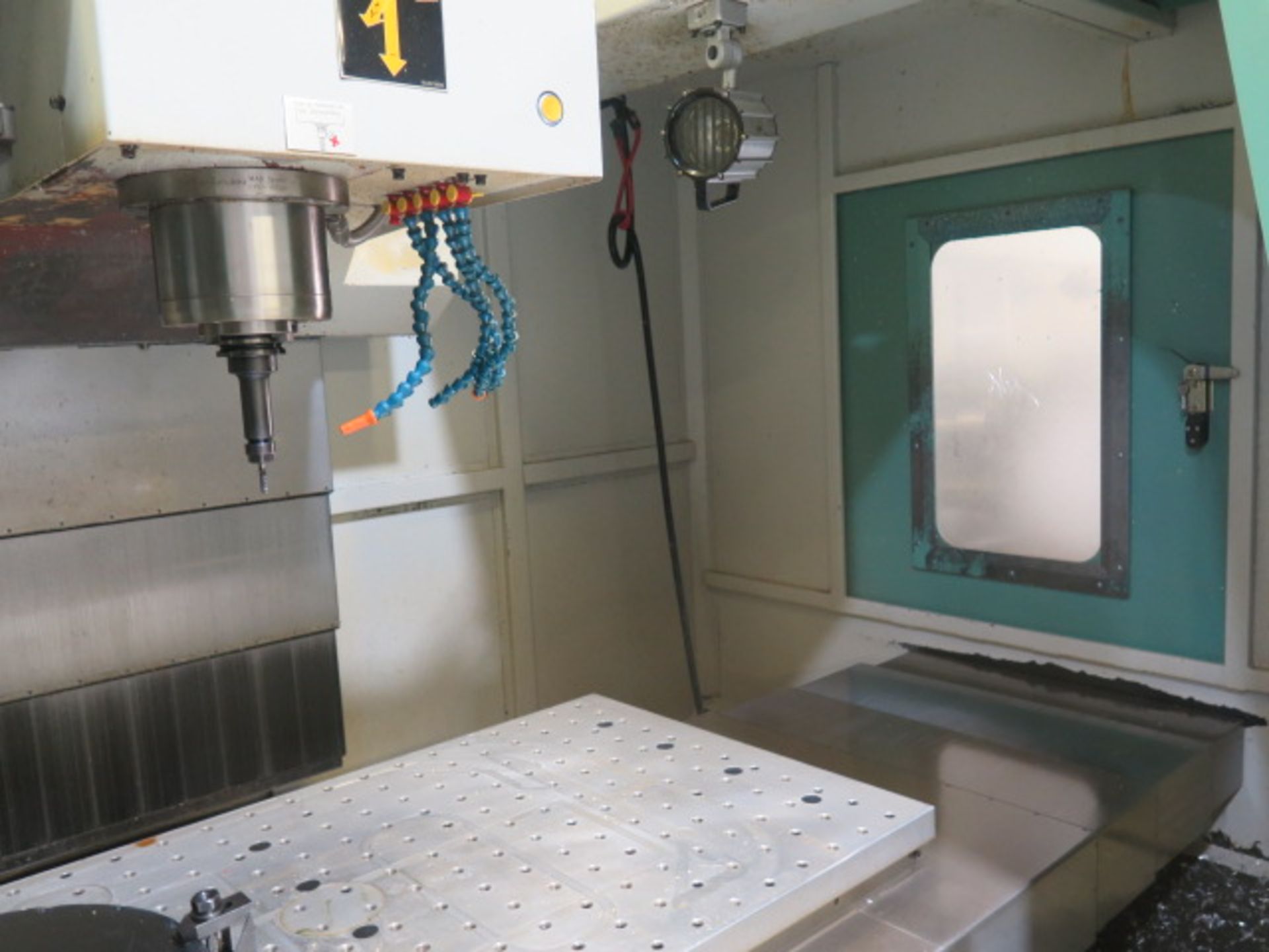 2006 Yang BVM-1060 CNC Vertical Machining Center s/n B10003 w/ Fanuc Series 0i-MC Contropls, 24- - Image 9 of 16