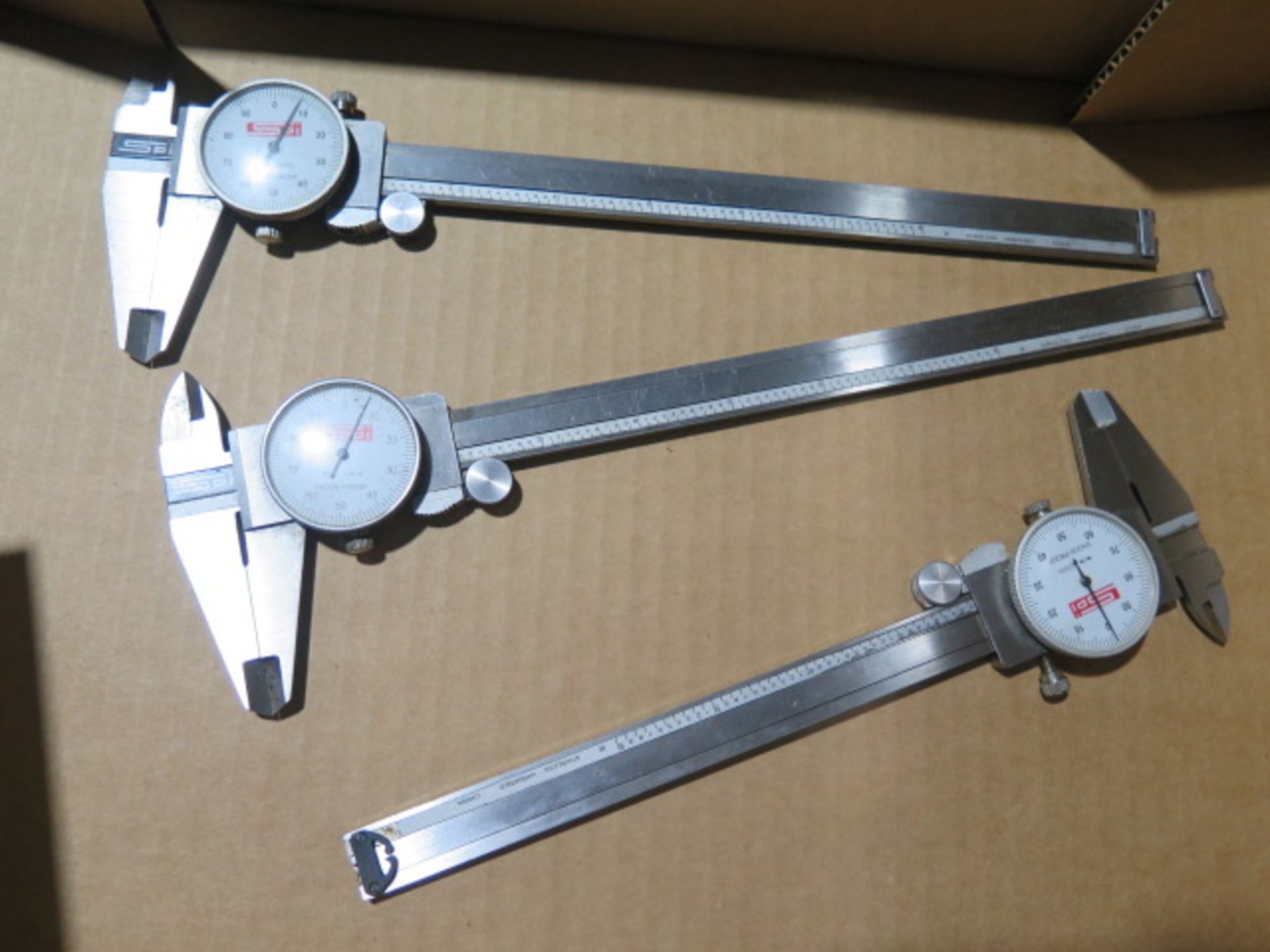 SPI 8" and 6" Dial Calipers (3) - Image 2 of 2