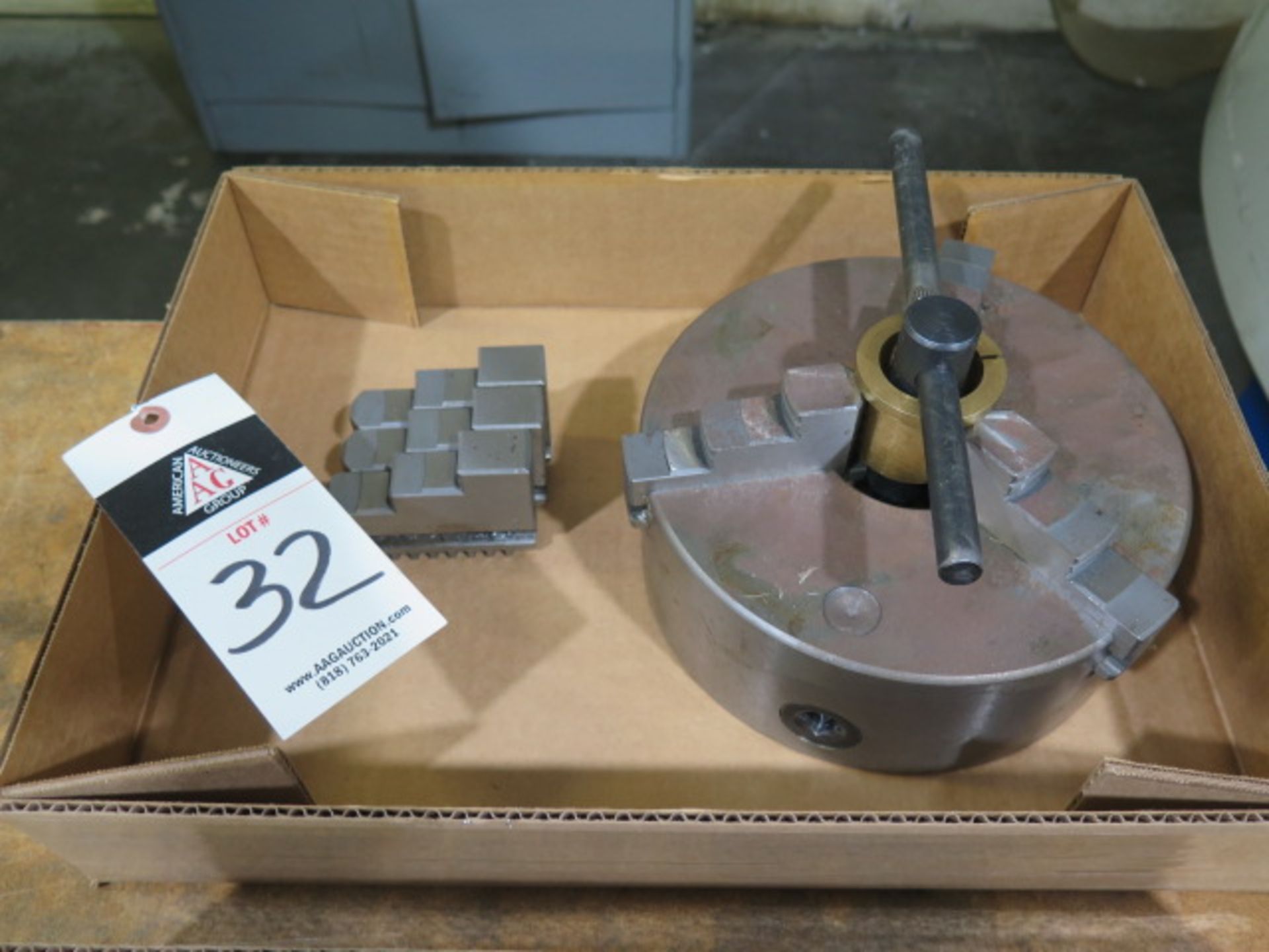 8" 3-Jaw Chuck