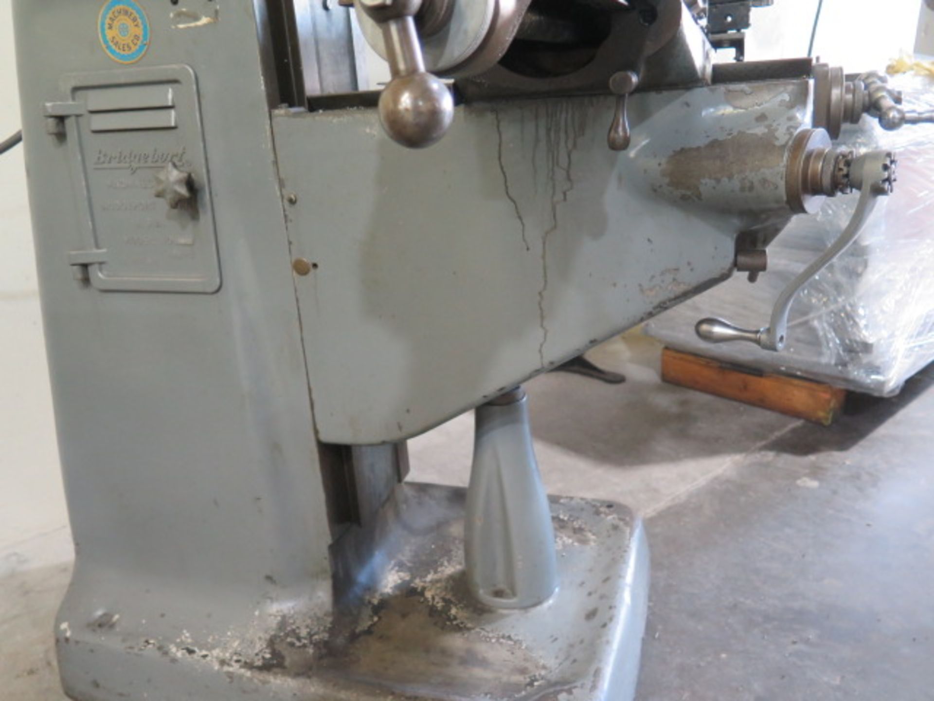 Bridgeport Vertical Mill s/n 151345 w/ 1.5Hp Motor, 60-4200 Dial Change RPM, Trava-Dial, Power Feed, - Image 10 of 11