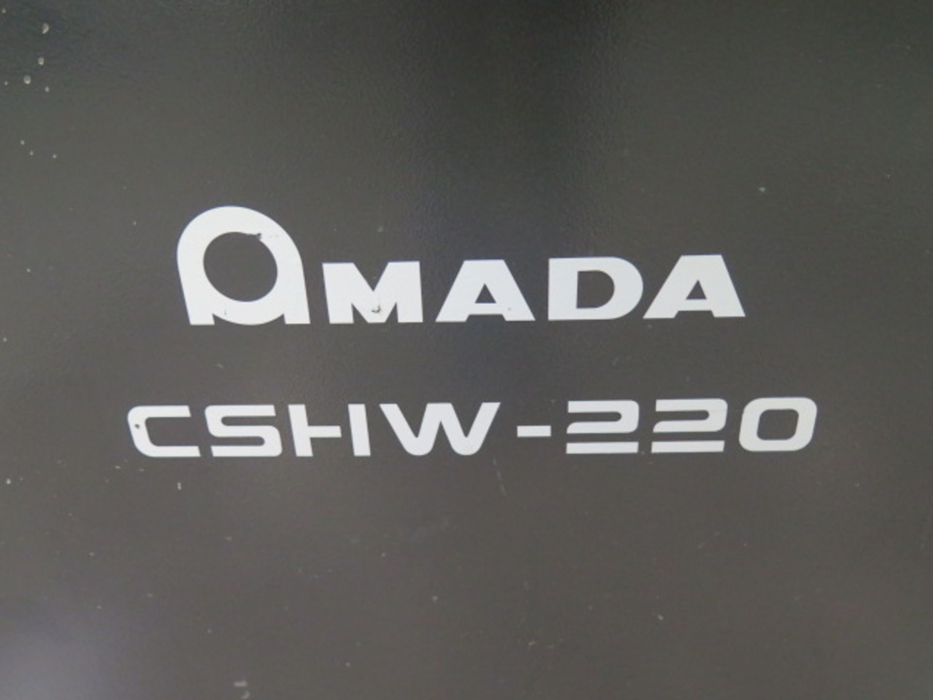 1994 Amada CSHW-220 8 5/8" x 8 5/8" Power Notcher / 2" x 4" Power Cpoing Notcher s/n 22002070 w/ - Image 4 of 13