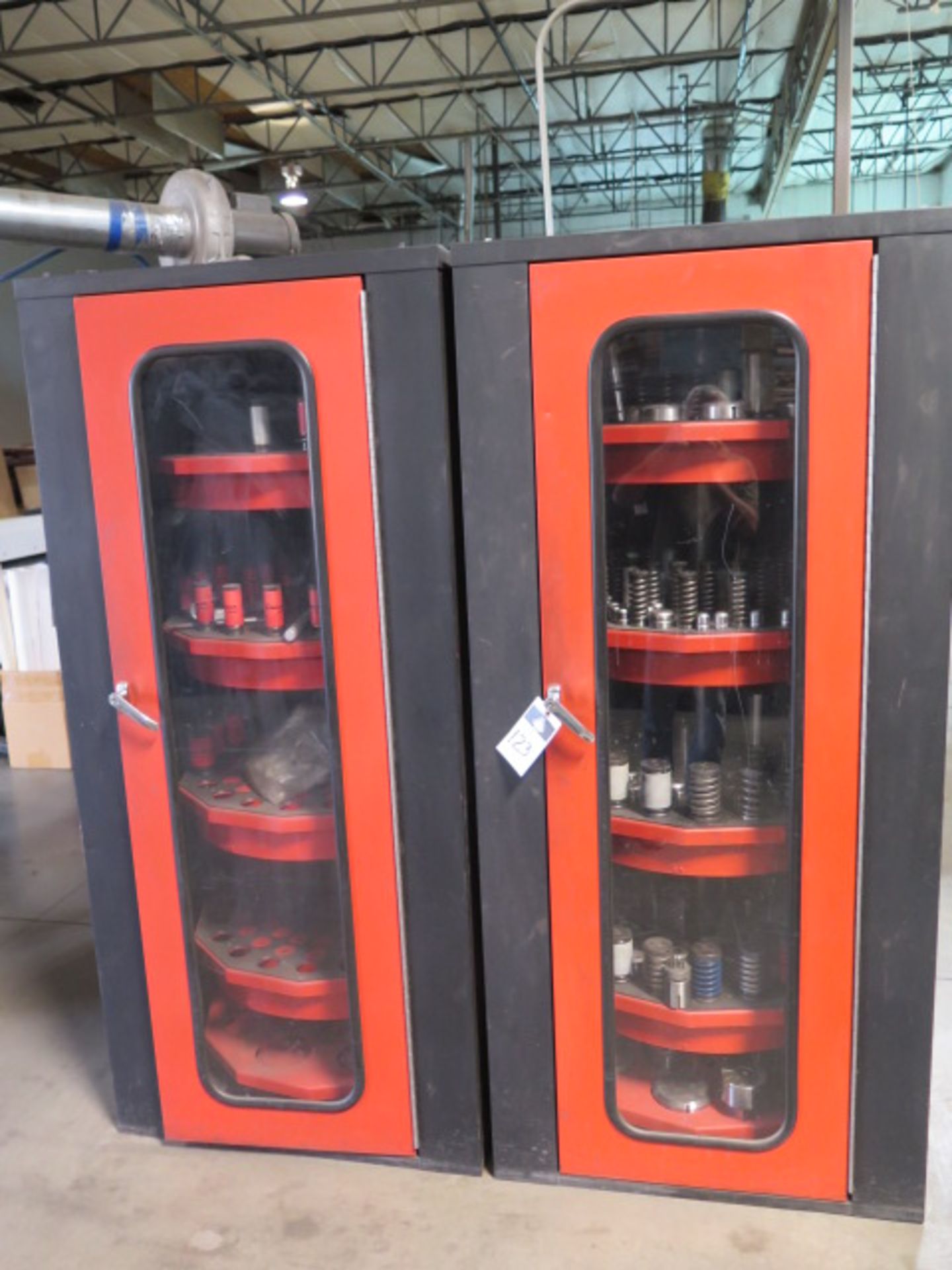 Amada Punch Tooling Cabinets w/ Punch Tooling (2)