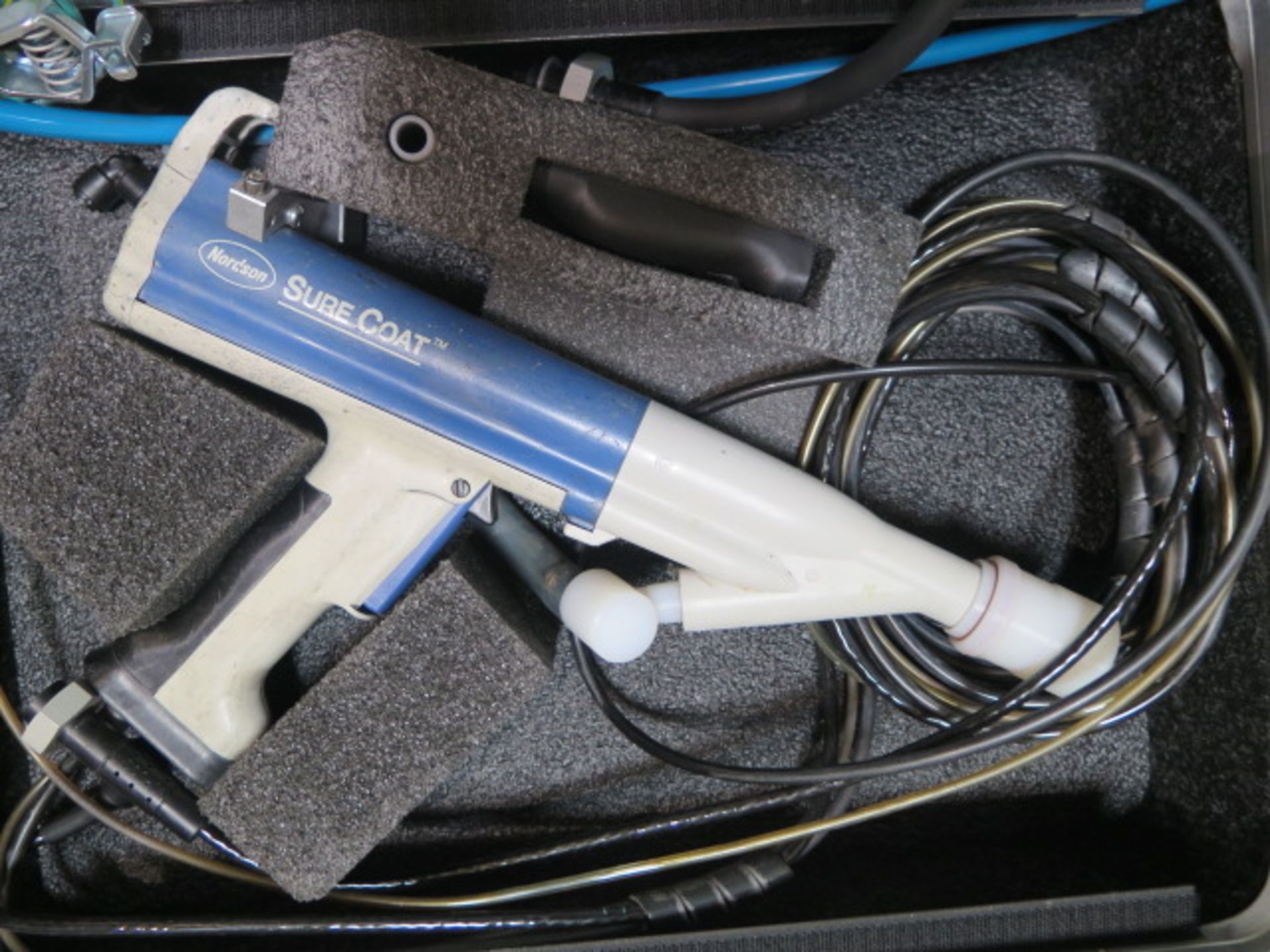 Nordson Sure Coat Demonstration Powder Paint System w/ Digital Gun Control Unit, Spray Gun and Spray - Image 4 of 8