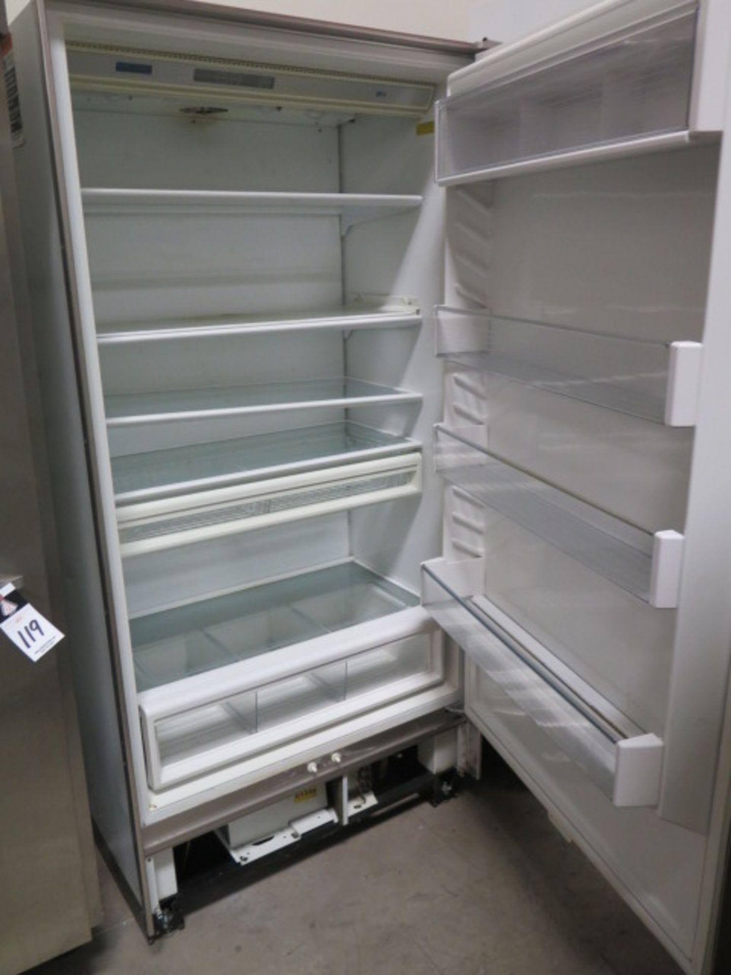 Sub-Zero mdl. 601R Stainless Steel Refrigerator - Image 2 of 4