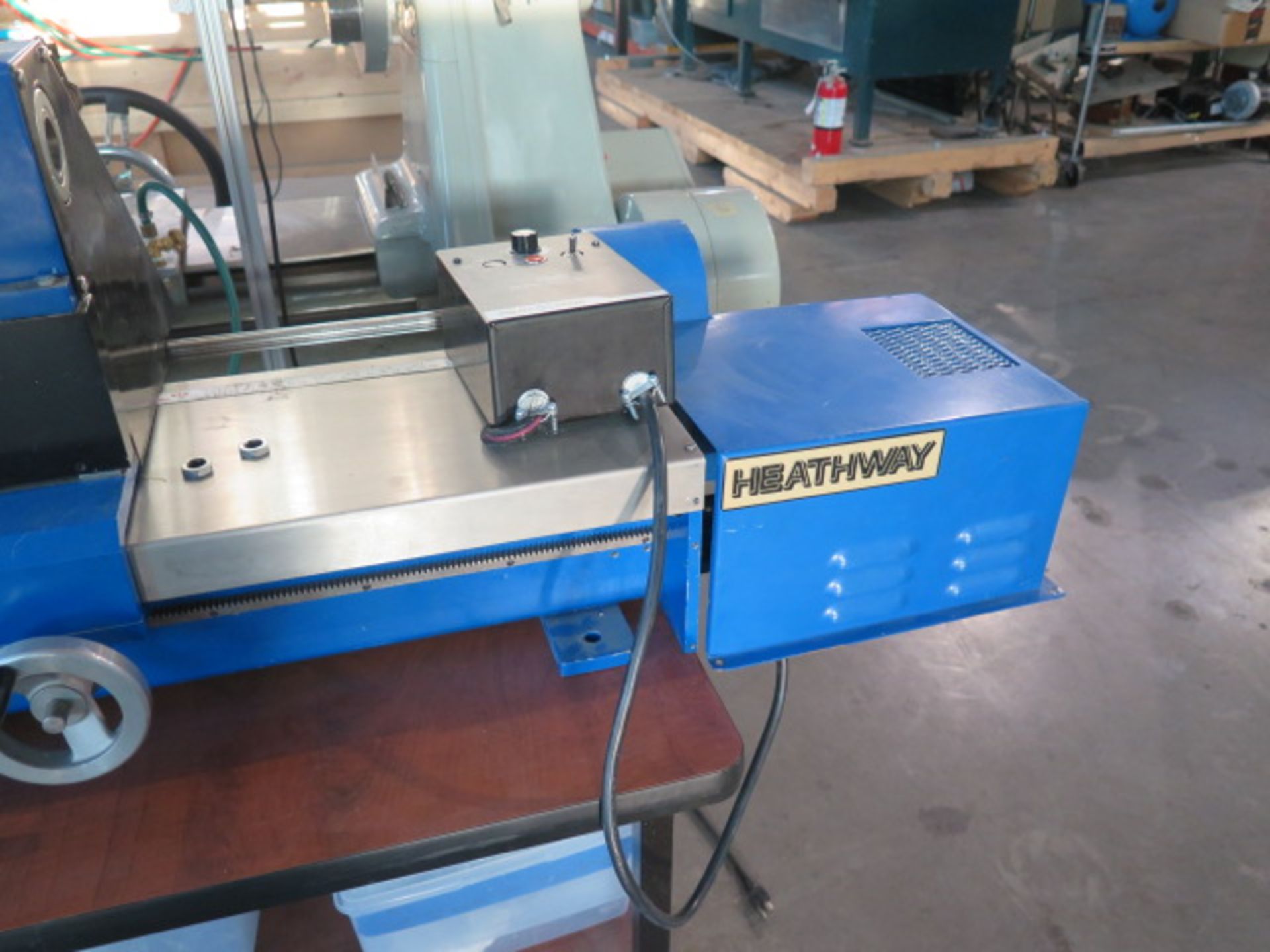 Heathway 16” x 24” Glass Lathe w/ Variable Speed Drive, Torches and Acces - Image 3 of 7