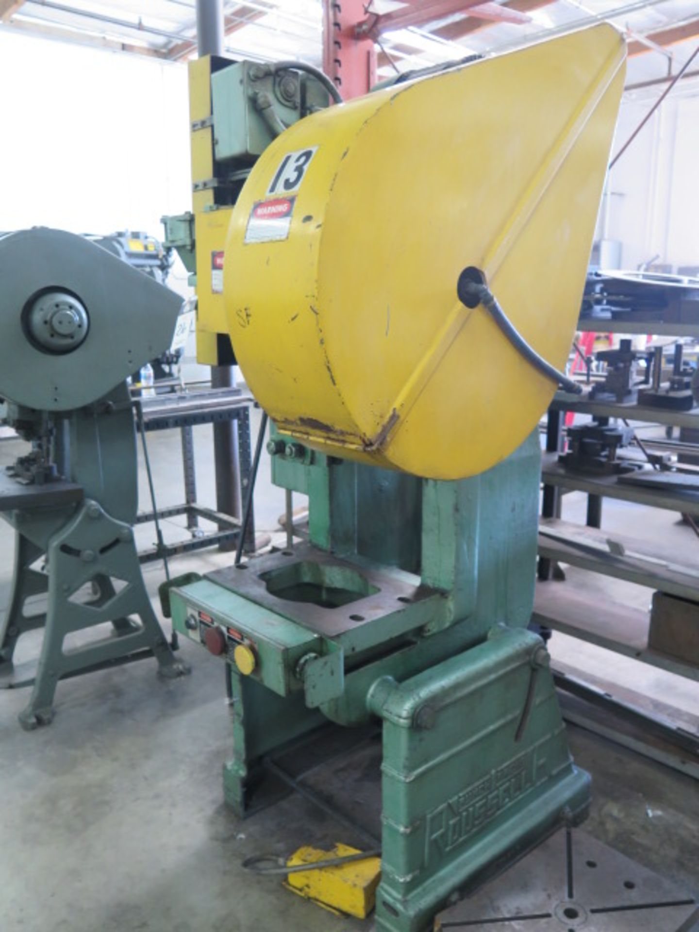 Rousselle mdl. 3 25 Ton OBI Stamping Press s/n 23705 w/ 135 Strokes/Min, 9 ¾” Shut Height, 3” - Image 2 of 7