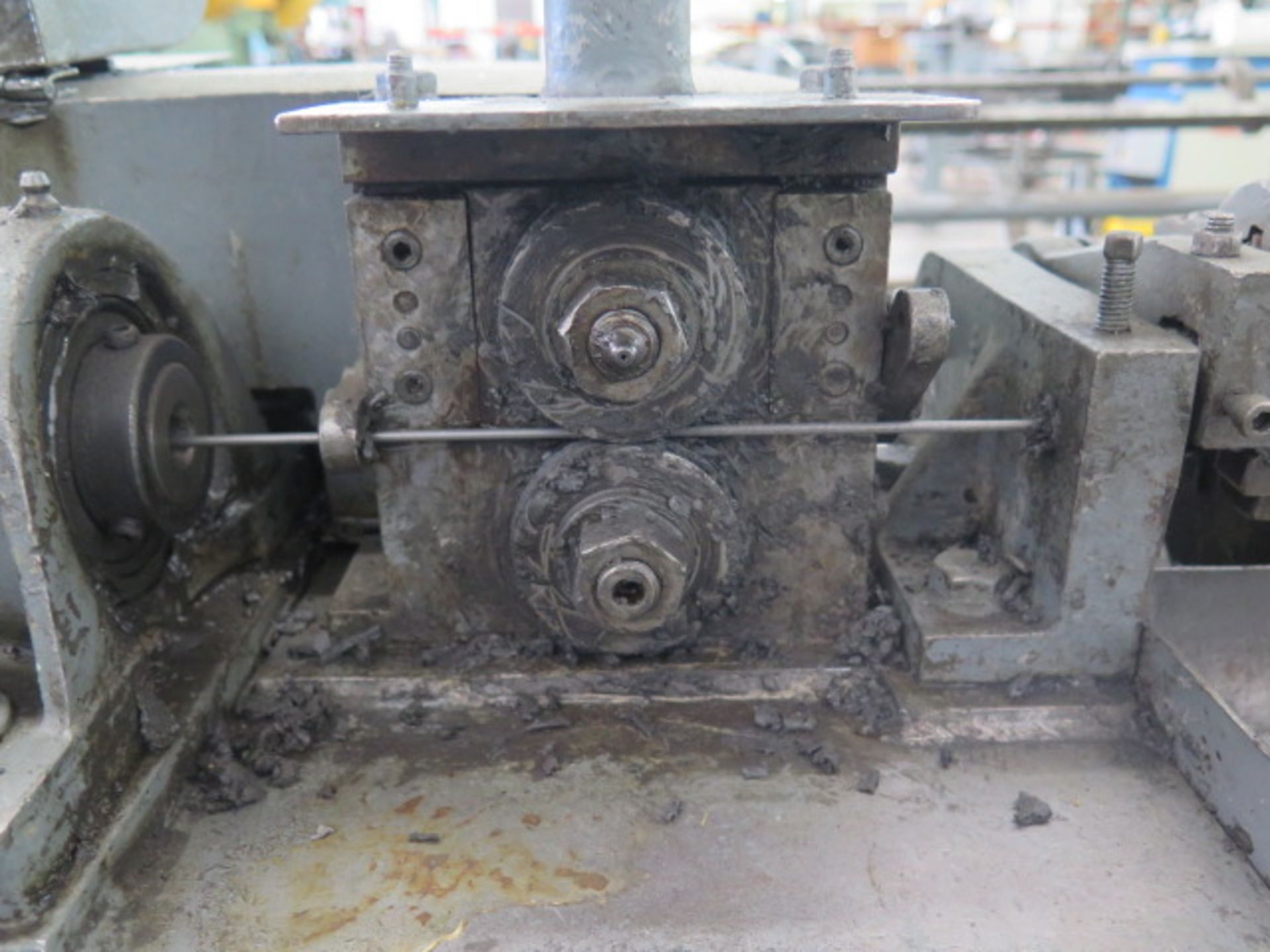 Shuster Machine 11-12GA p Wire Machine w/ Straightener, Uncoiler, Cutter - Image 3 of 6
