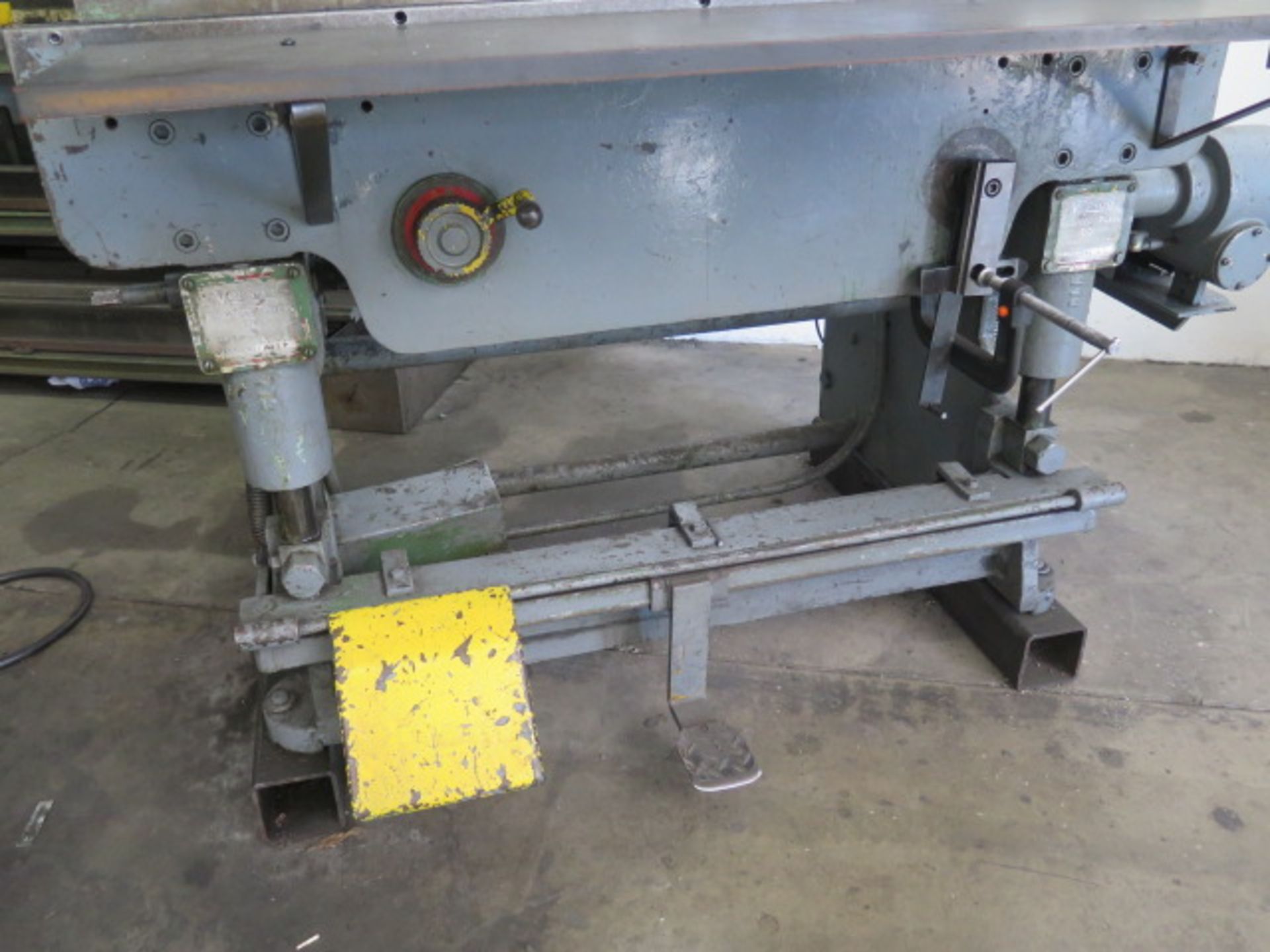 Verson 52” Press Brake s/n 77334 w/ Manual Back Gage, 6 ¼” Throat - Image 4 of 4