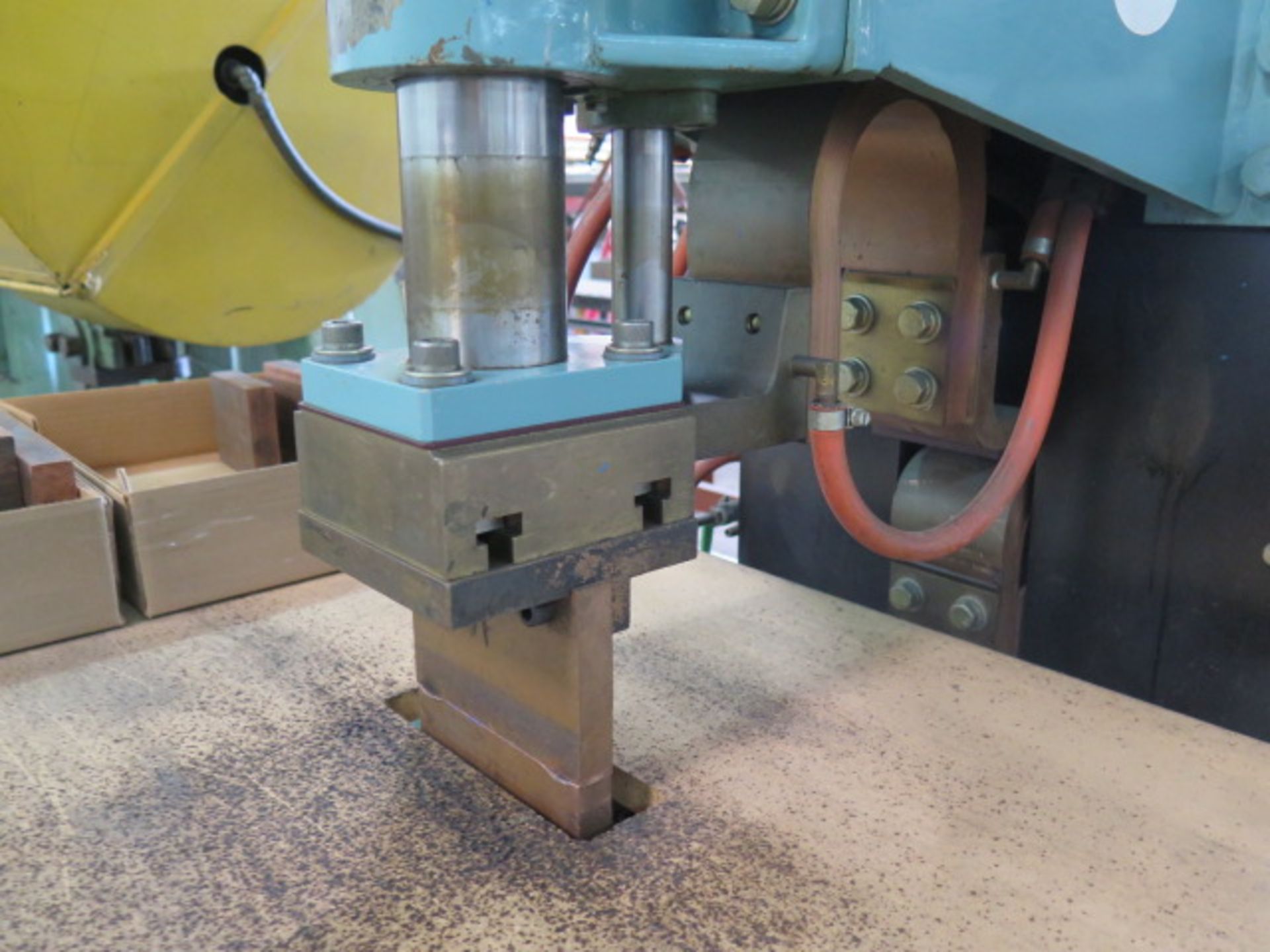 Kimura Denyoki Type SC-27P-64 Mesh Spot Welder s/n 77284 w/ Support Table - Image 3 of 7