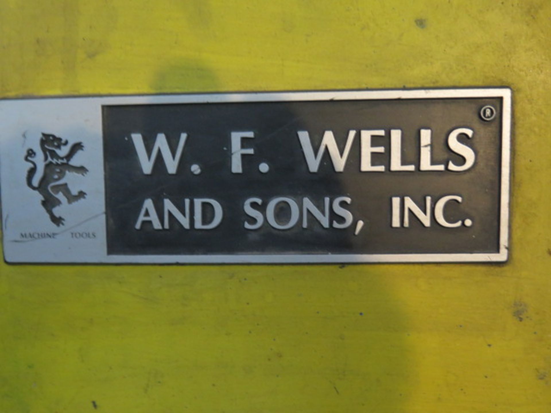 W.F. Wells 7” Horizontal Band Saw - Image 2 of 3