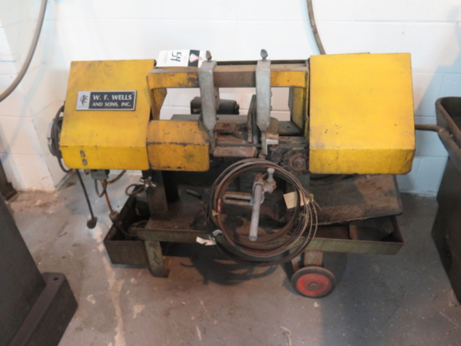 W.F. Wells 7” Horizontal Band Saw