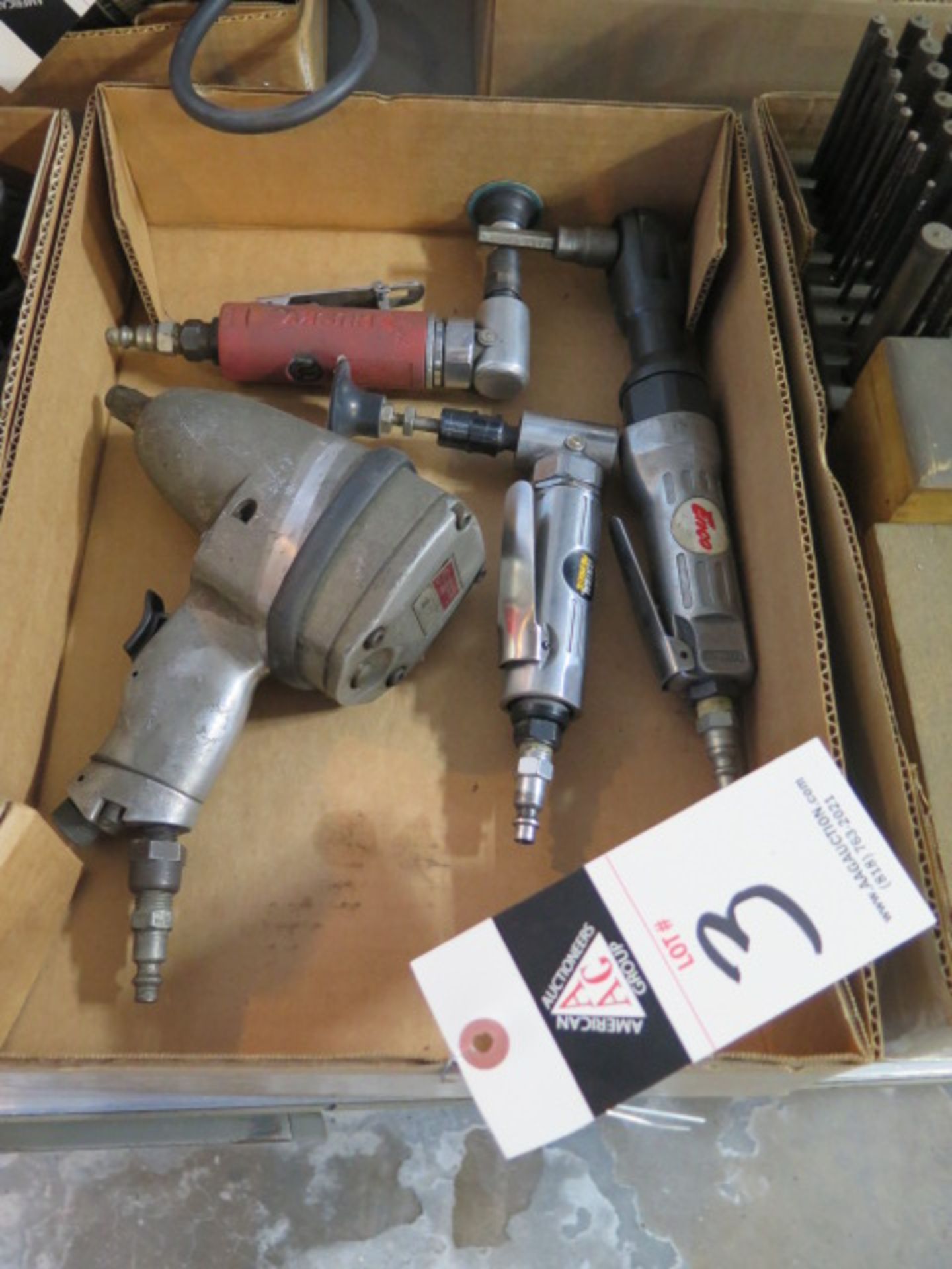 Pneumatic Grinders, Impact and Socket Wrench