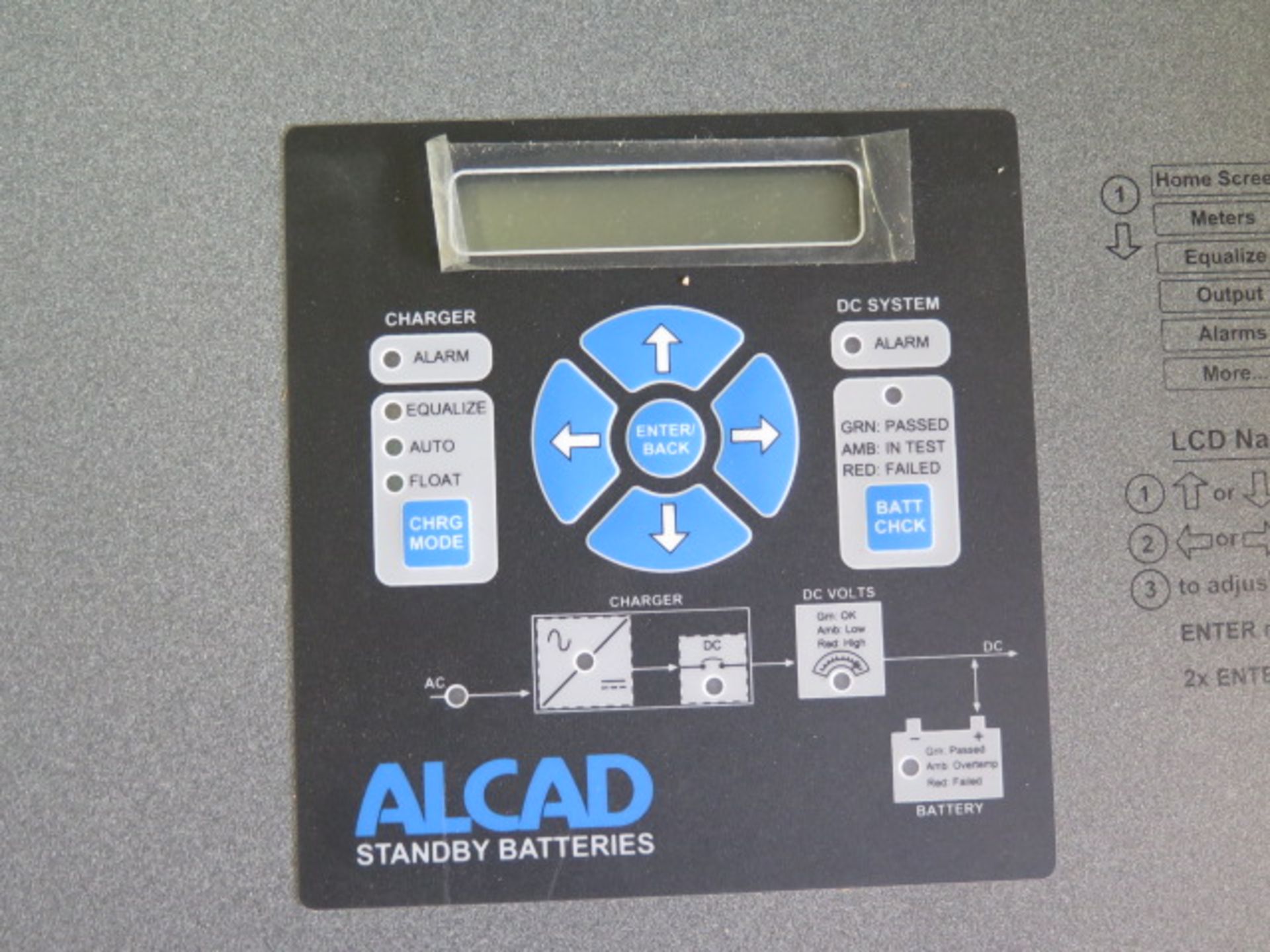 2016 Alcad mdl. Q120035ZL514AA EnerGenius IQ Dual Microprocessor DC Power Supply / Filtered - Image 2 of 4