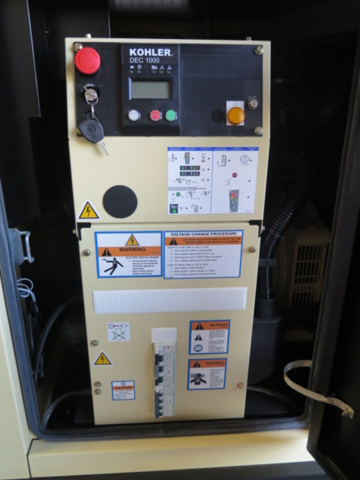 2010 Kohler Power Systems Type 20REO21 26kVA Diesel Generator w/ Kohler DEC 1000 Control System, - Image 7 of 15