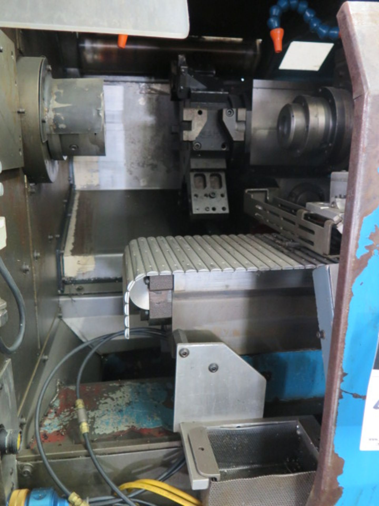 Miyano BNC-34S Twin Spindle CNC Turning Center s/n BN30301S w/ Fanuc 0T Controls, 6-Station - Image 3 of 8