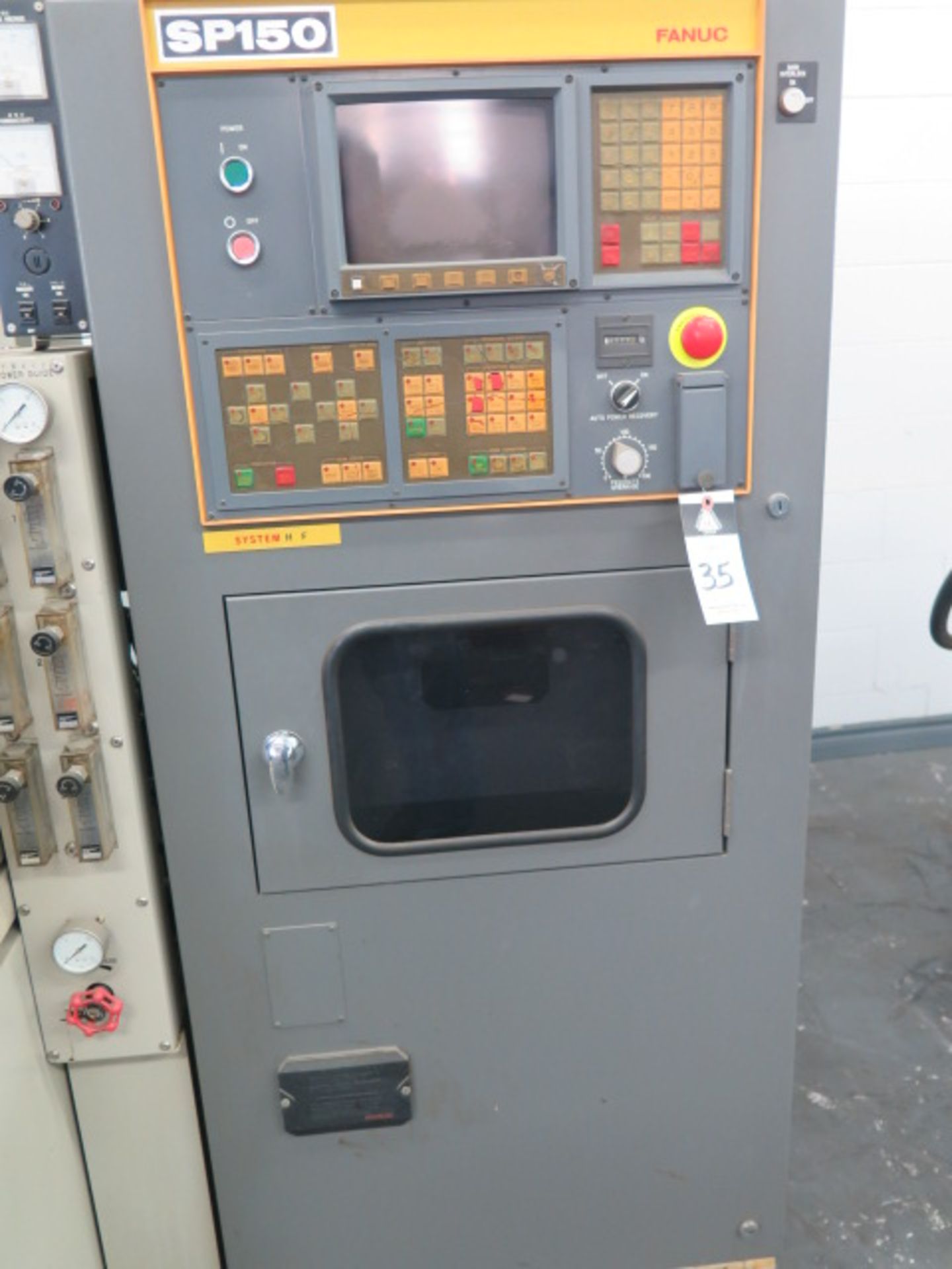 Hitachi H-CUT203M CNC Wire EDM Machine s/n D310739001 w/ Fanuc System HF Controls, 10” x 14” Work - Image 4 of 7