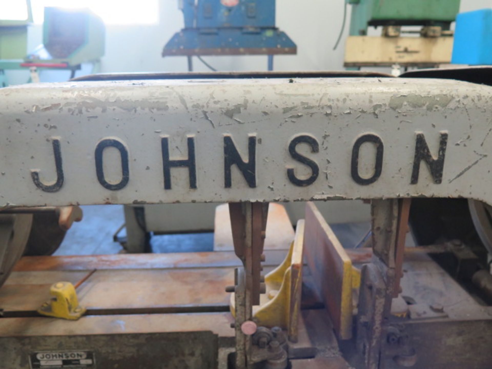 Johnson mdl. J 9” Horizontal Band Saw s/n 9085 - Image 2 of 5