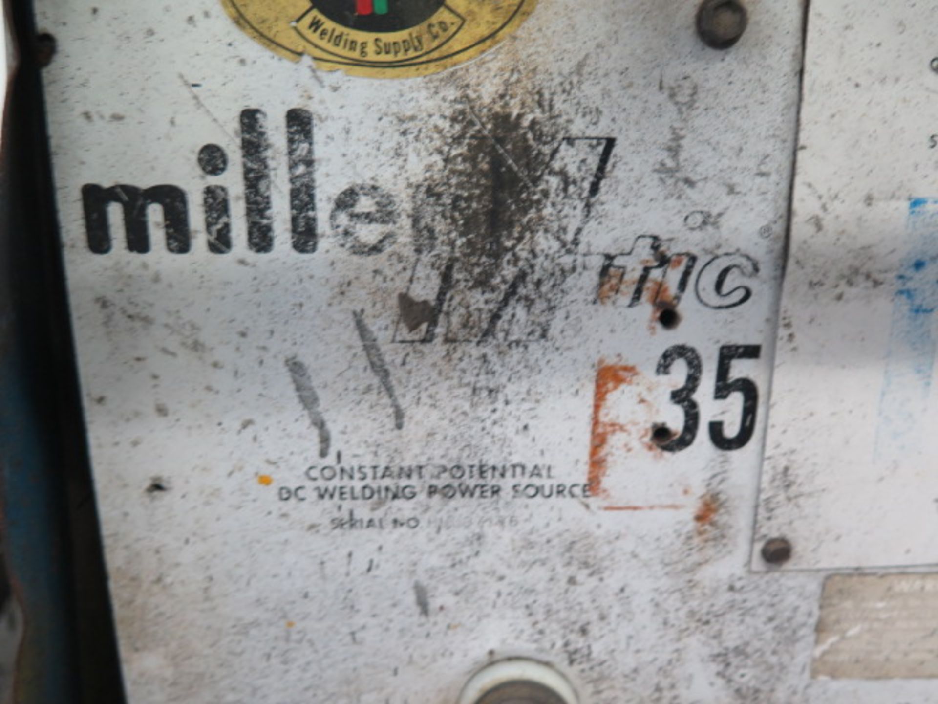 Miller Millermatic 35 CP-DC Arc Welding Power Source - Image 3 of 3