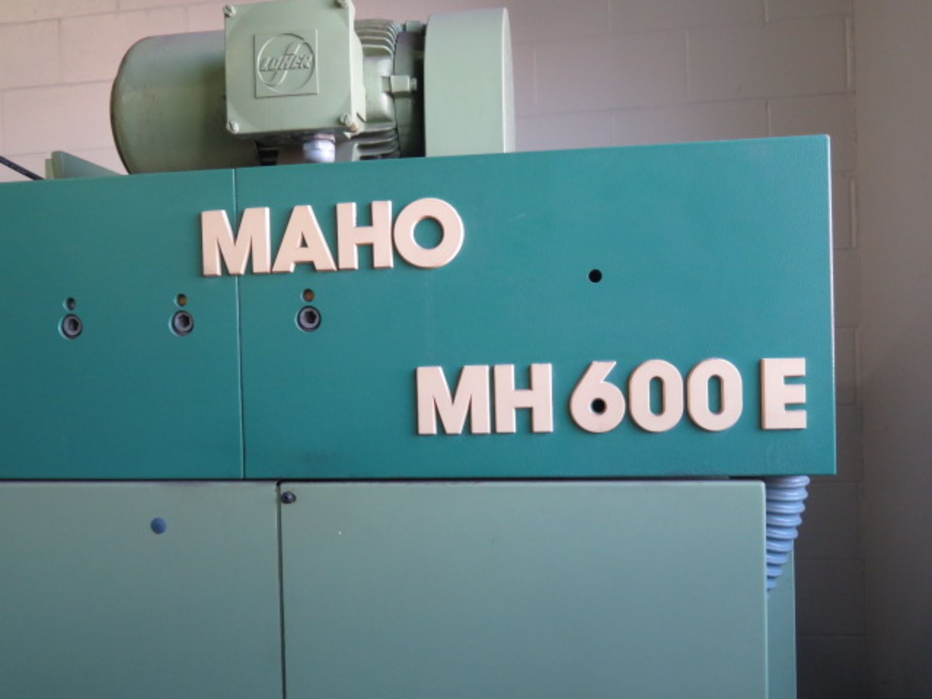 Maho mdl. MH600E CNC Universal Mill w/ CNC432 Controls, Vertical Milling Head, 40-Taper Spindles, - Image 6 of 11