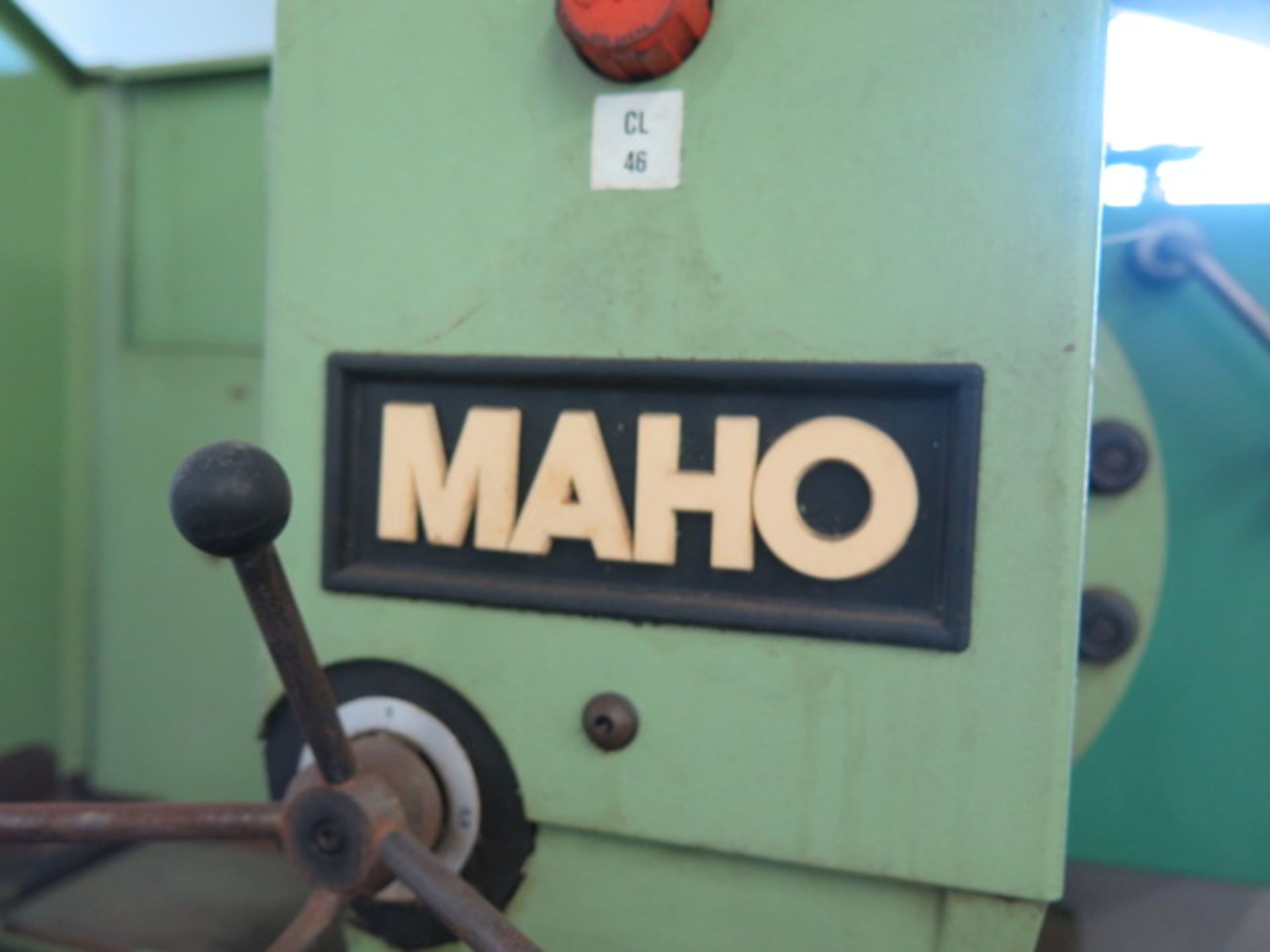 Maho mdl. MH600E CNC Universal Mill w/ CNC432 Controls, Vertical Milling Head, 40-Taper Spindles, - Image 3 of 11