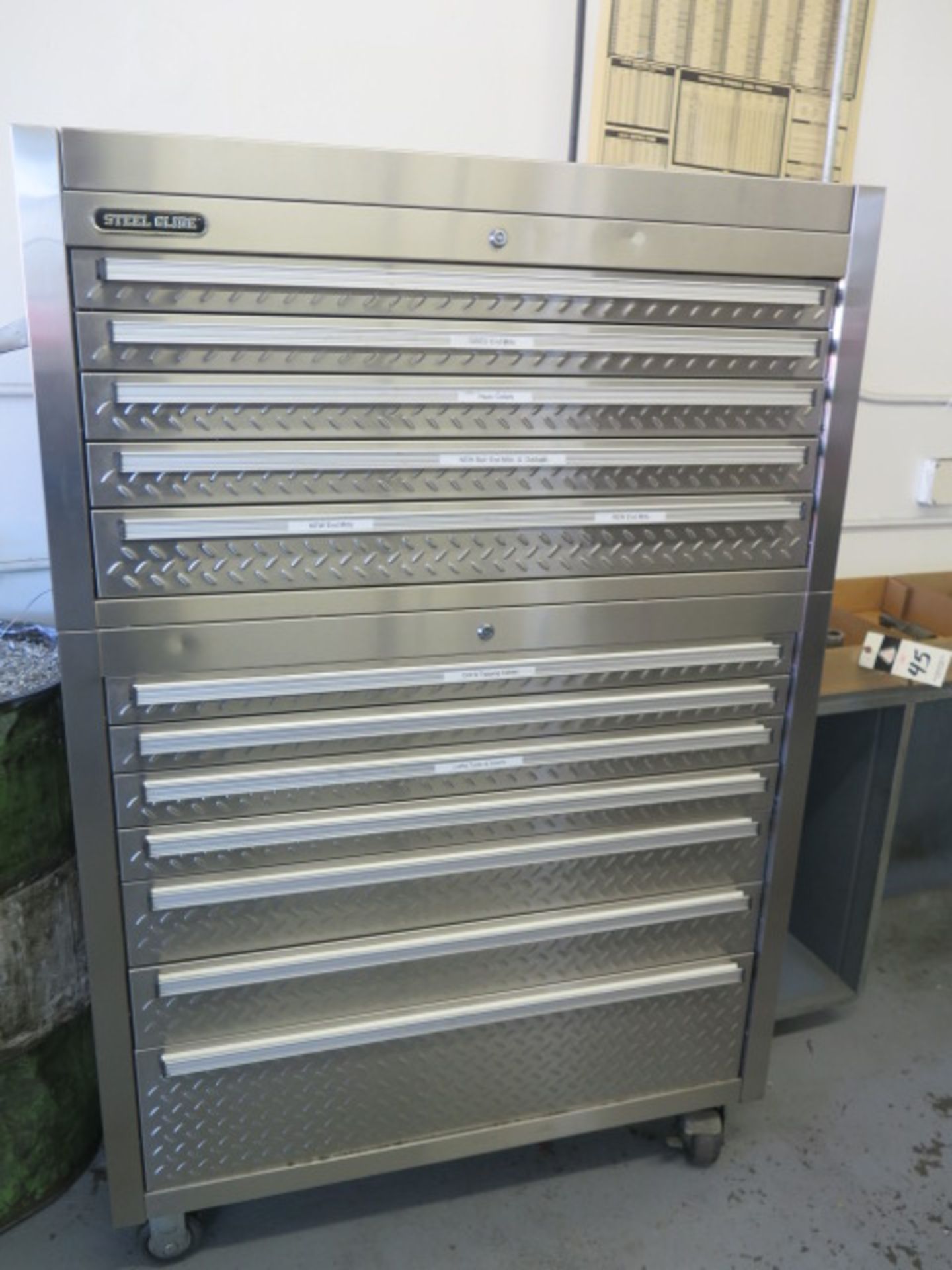 Steel Glide Stainless Steel RollAWay Tool Box