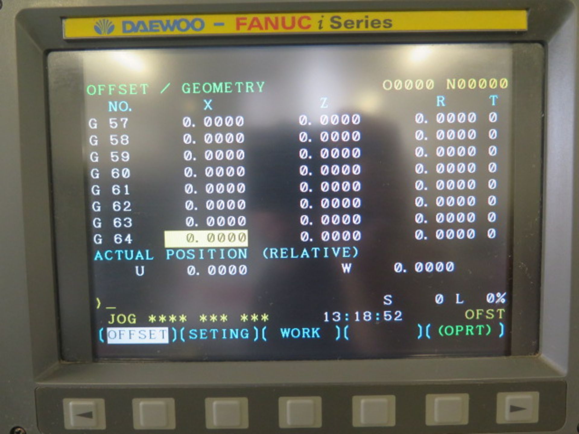 NOV 2004 Daewoo PUMA240C CNC Turning Center s/n PM241062 w/ Daewoo-Fanuc i Series Controls, Tool - Image 8 of 12