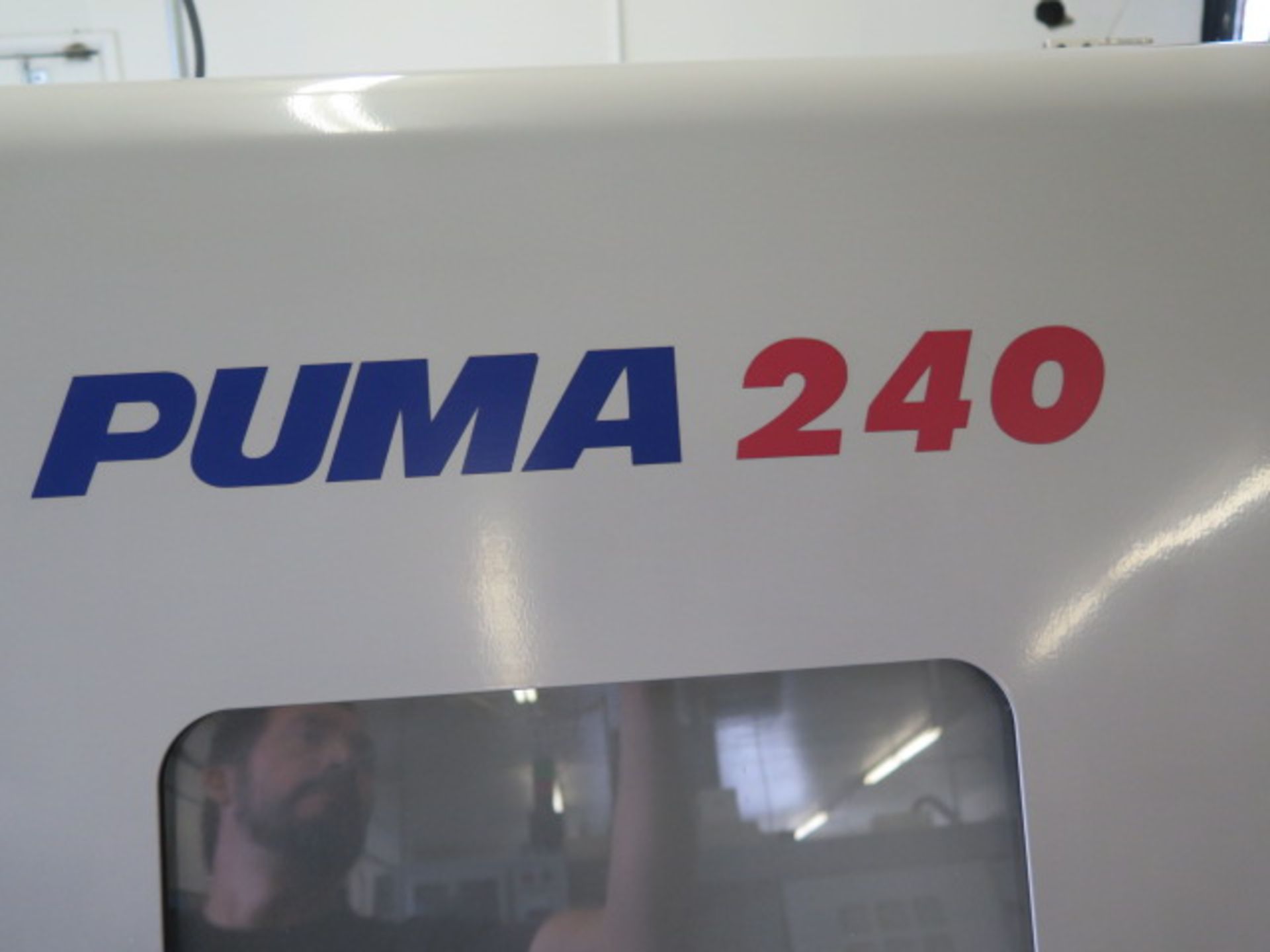 NOV 2004 Daewoo PUMA240C CNC Turning Center s/n PM241062 w/ Daewoo-Fanuc i Series Controls, Tool - Image 11 of 12