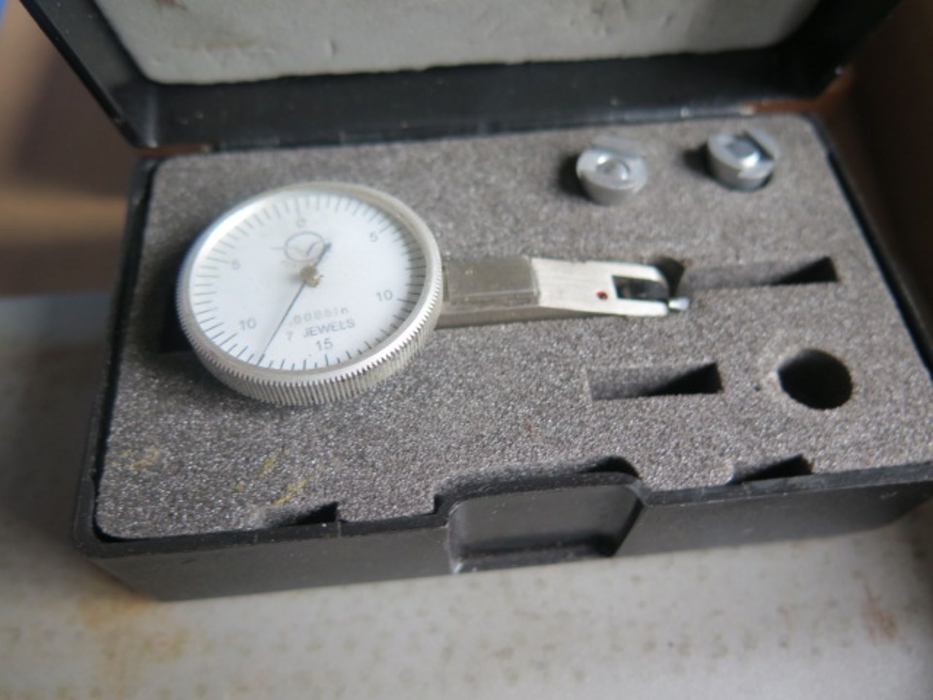 Central 0-3" Depth Mic, Mitutoyo Dial Snap Gage, Starrett 0-1" OD Mic, Dial Test Indicator and - Image 5 of 6