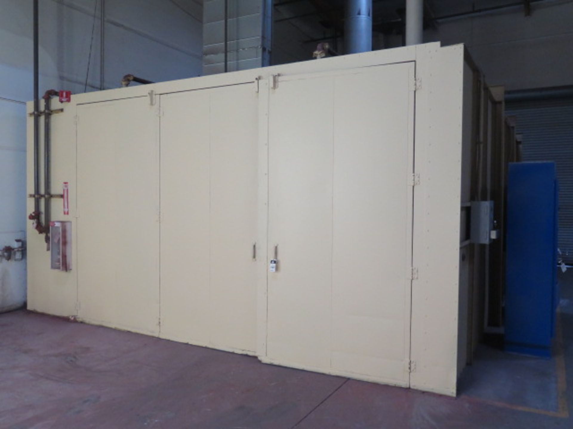 20’ x 34’ x 10’ Gas Fired Drying Room w/ Double Front Door, Man Door, Lighting and Ventilation - Image 2 of 5