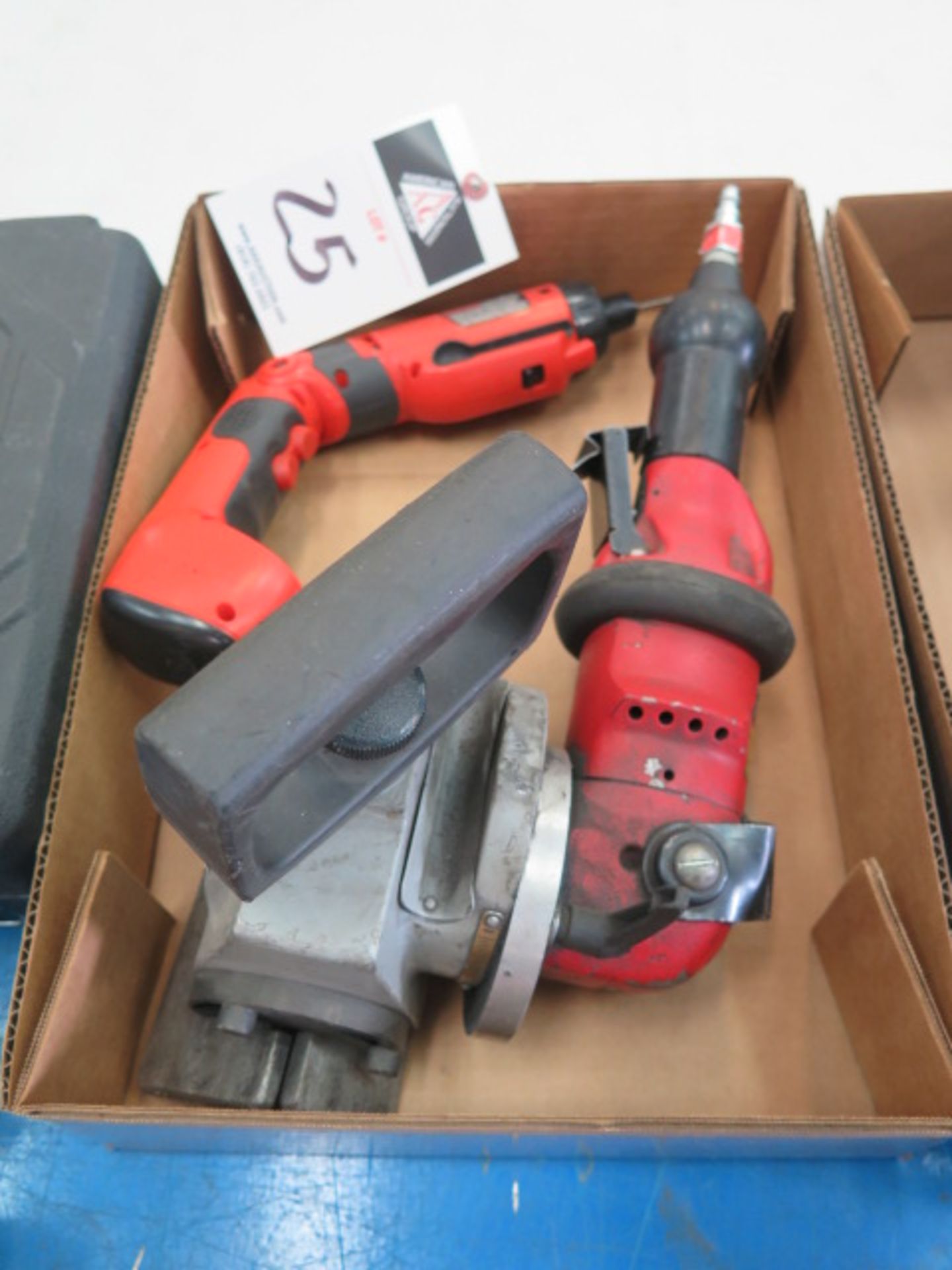 Heck mdl. 3000 Pneumatic Bevel-Mill and Cordless Nut Driver