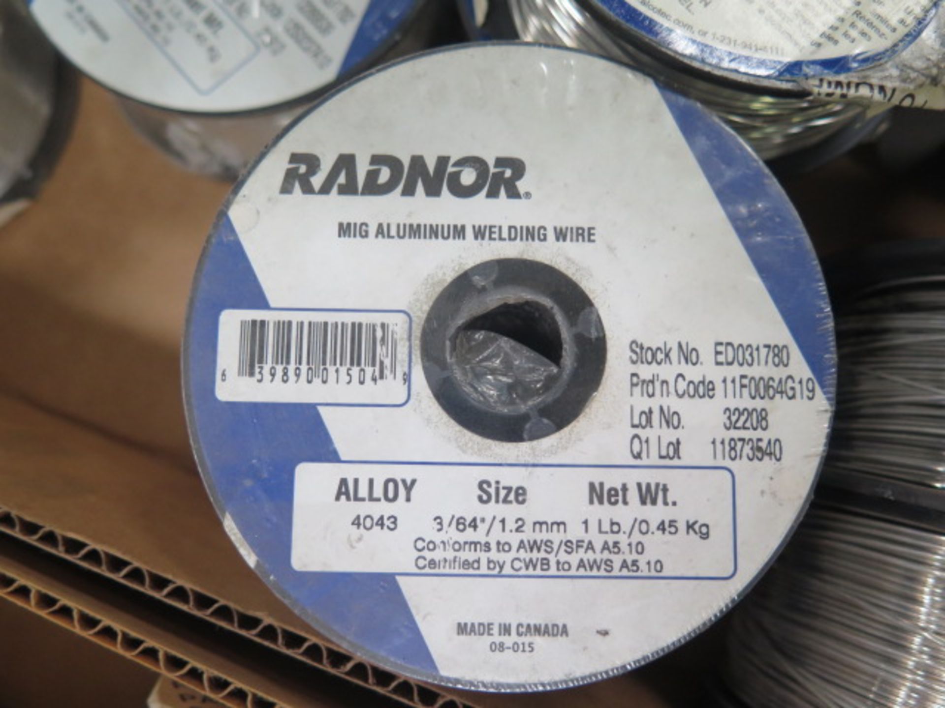 Randor 5356 and 4043 Aluminum Welding Wire - Image 4 of 4