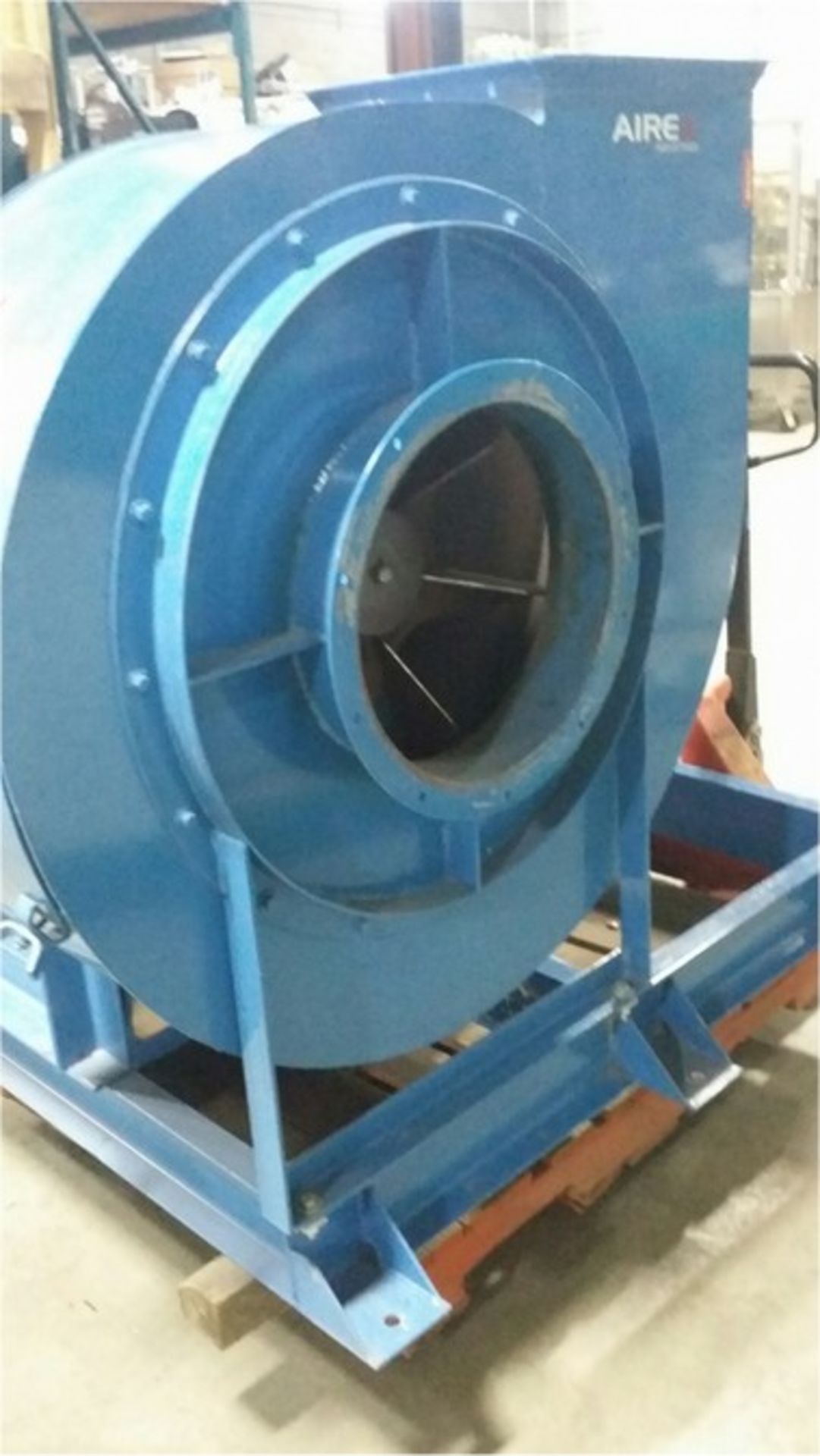 AIREX Model RXI 17LS CL4 Radial Wheel Industrial Blower, Spec: 600 volts, 3 phase, 19,7 amps, 25hp( - Image 3 of 3