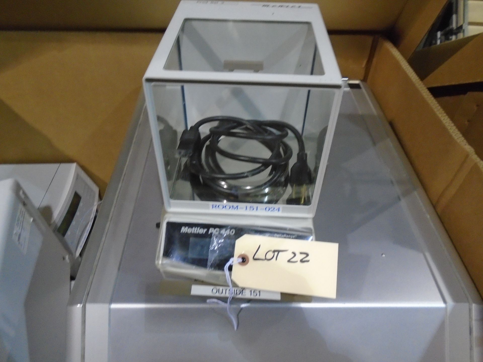 METTLER DIGITAL LAB SCALE PC440 LOAD OUT FEE:10