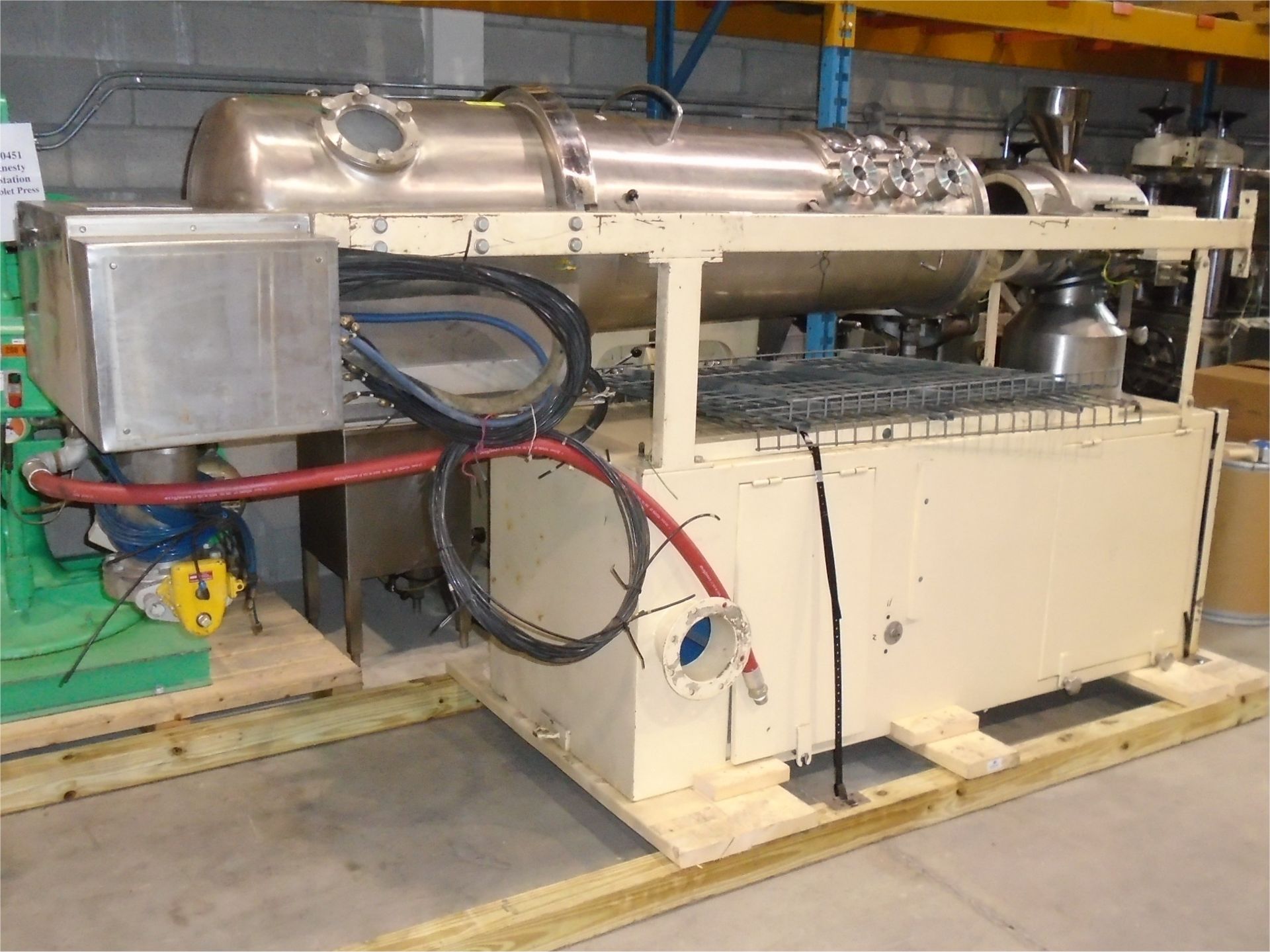 QTY 2. GLATT POWDER COATER/GRANULATOR/DRYERS, MODEL GPCG-5. UNITS ARE DESIGNED FOR DRYING,