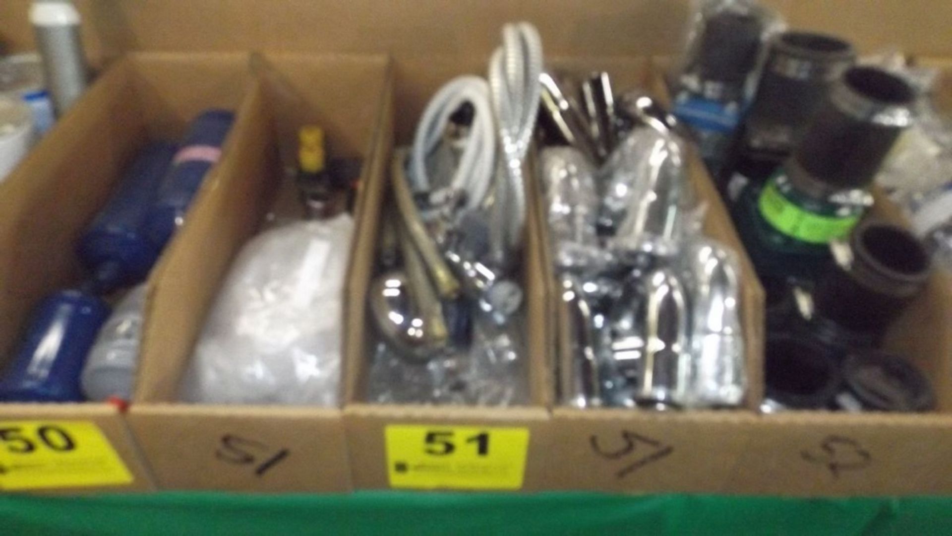 BOXES OF PLUMBING ITEMS