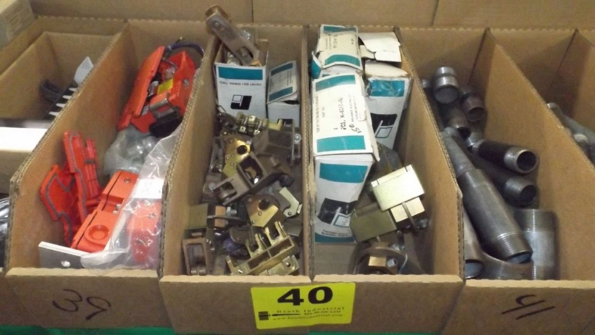 BOXES OF RELIANCE ELECTRIC WIRING BRACKETS