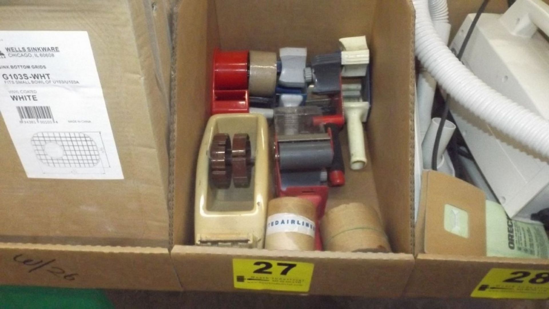 PACKAGING TAPE DISPENSERS IN BOX