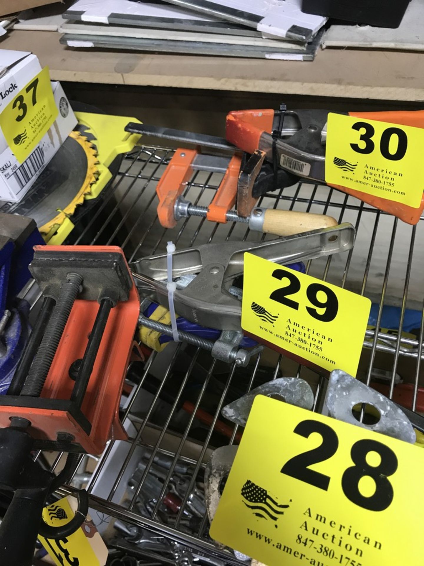 ASSORTED CLAMPS