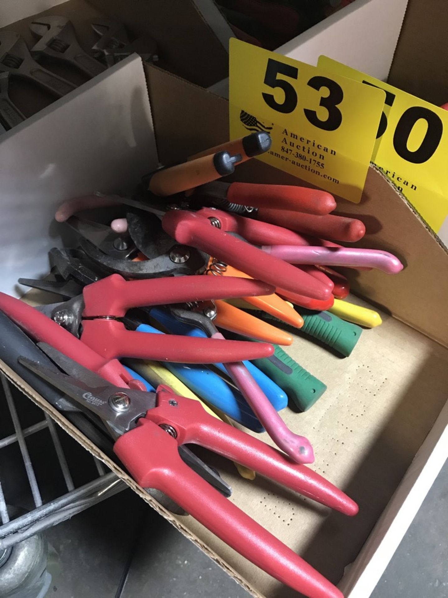 ASSORTED SNIPS, CUTTERS, ETC.