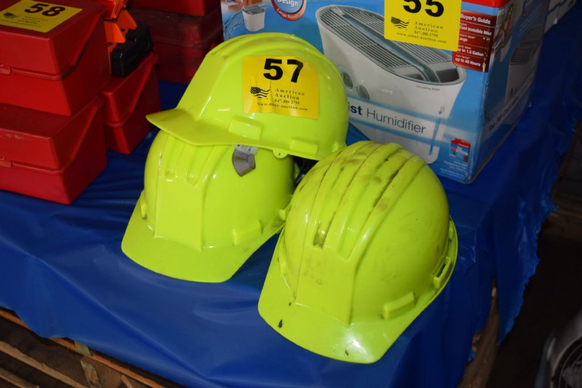 LOT: (3) HARD HATS