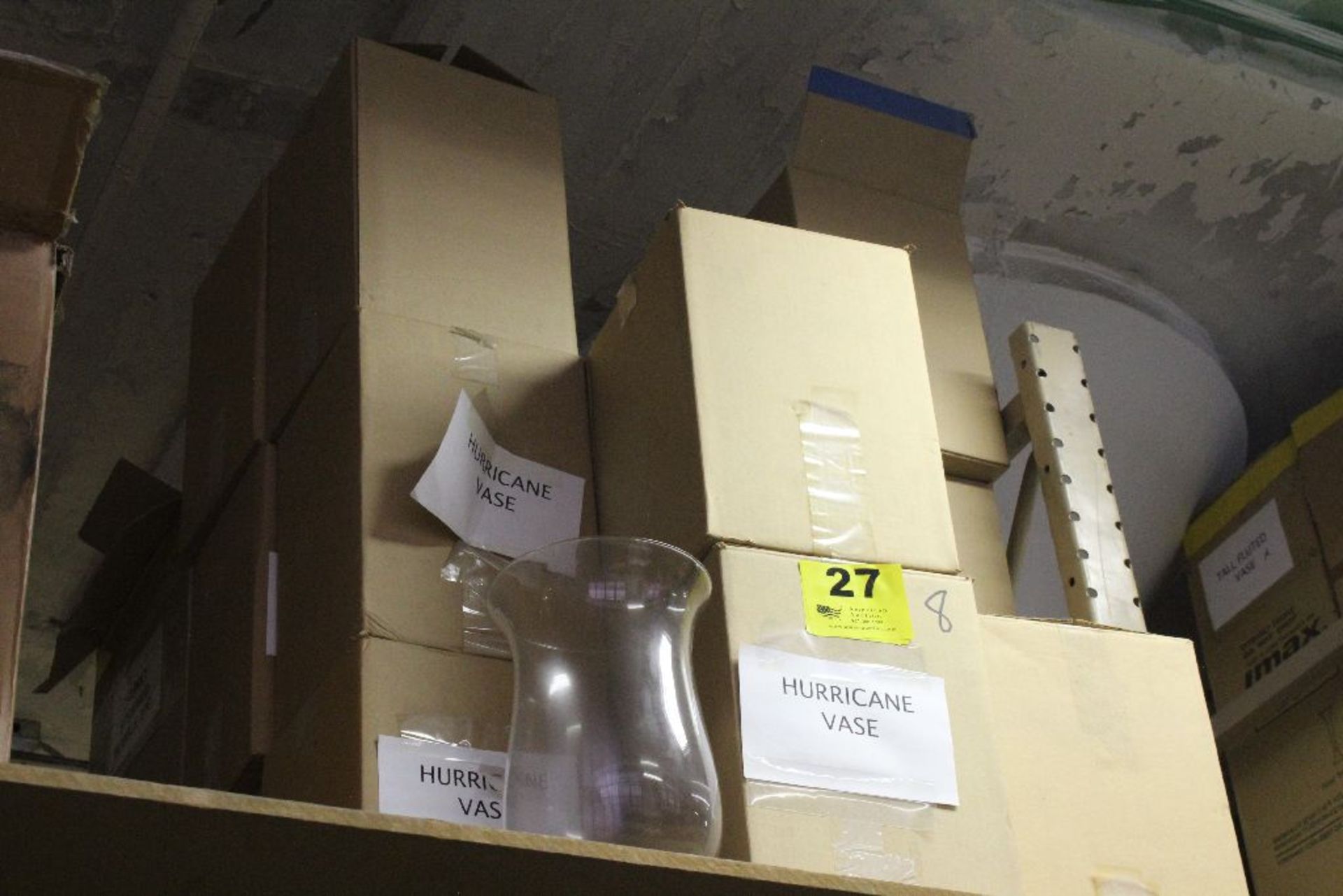 APPROX. 16 GLASS HURRICANE VASES