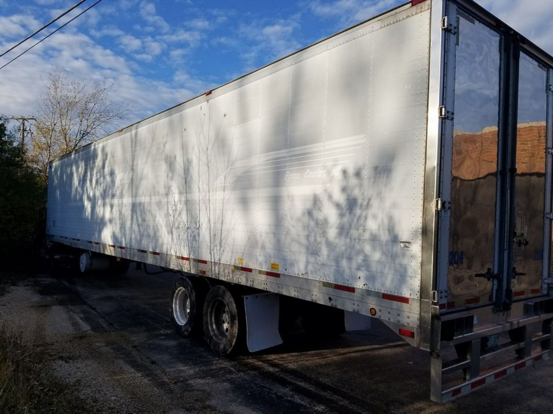 2000 WABASH 53' ALUMINUM T/A REEFER TRAILER - Image 2 of 12