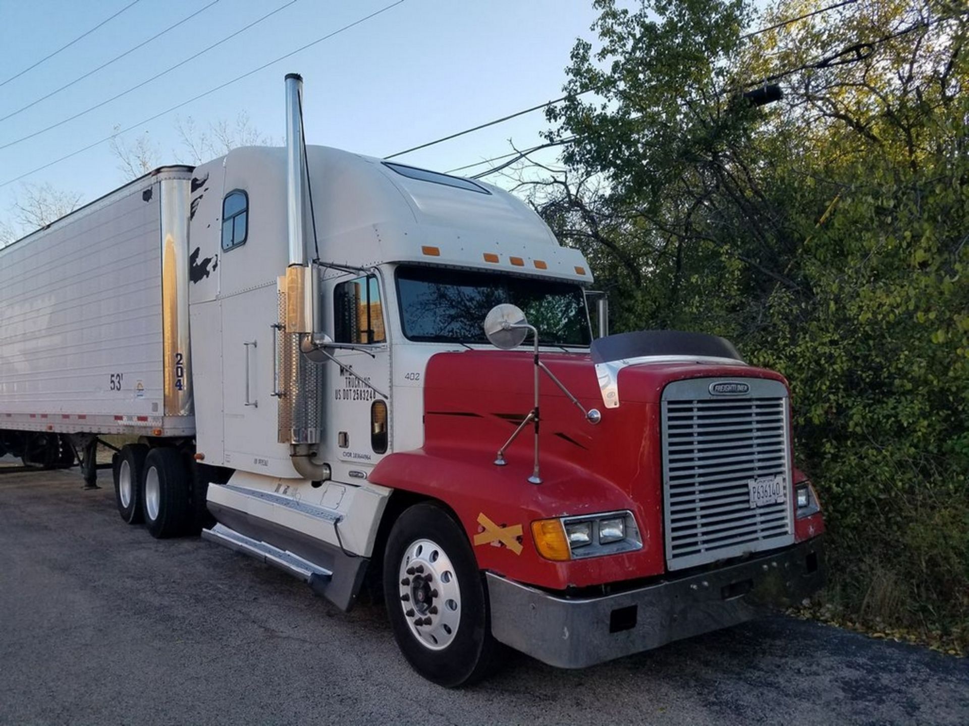 2001 FREIGHTLINER T/A SLEEPER TRUCK TRACTOR