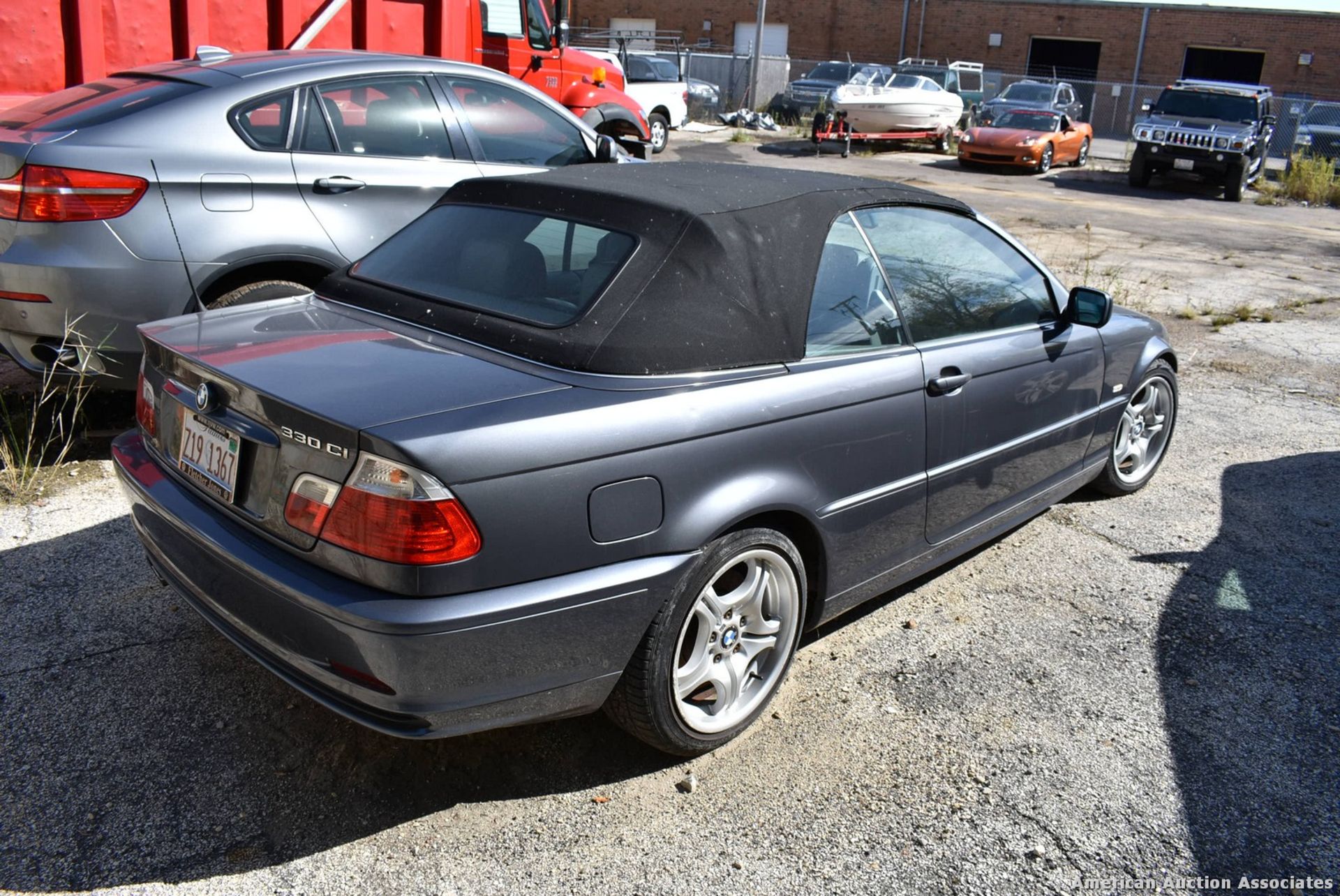 BMW 330CI TWO DOOR CONVERTIBLE COUPE VIN: WBABS53432JU95836 (2002) V-6, A/T, CONVERTIBLE TOP, - Image 3 of 6